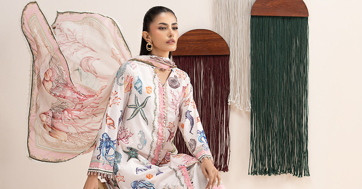 Maria B | Eid Collection 26 | 3 Piece Embroidered Lawn Suit