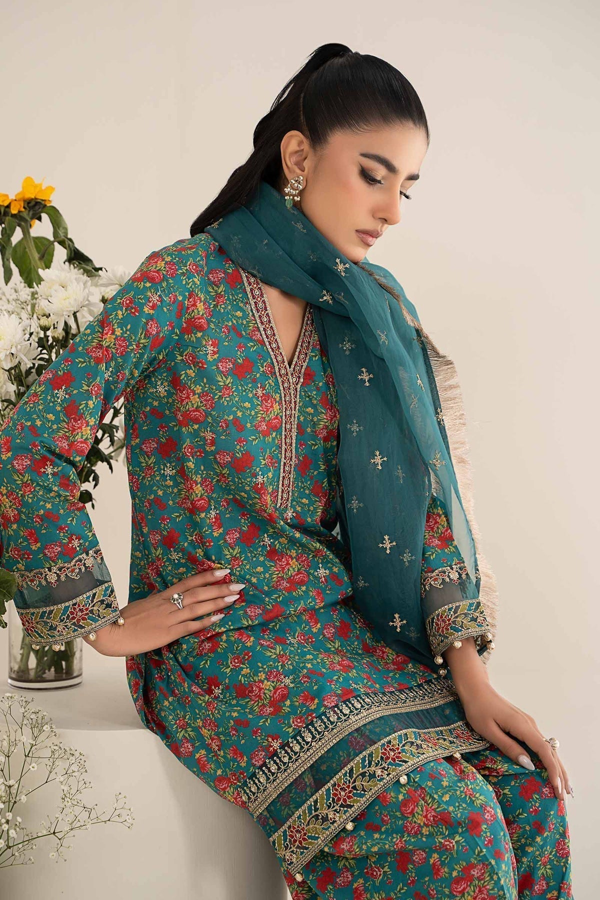 Maria B | Casual Pret 25 | DW-EF25-09 - House Of Anaya