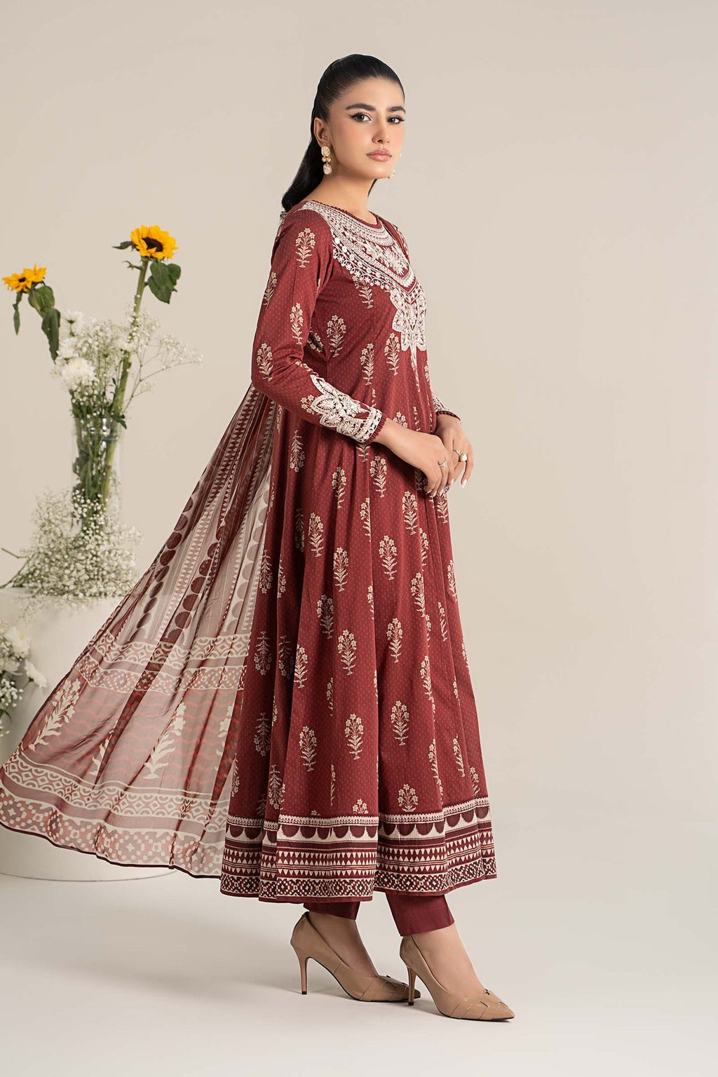 Maria B | Casual Pret 25 | DW-EF25-22 - House Of Anaya