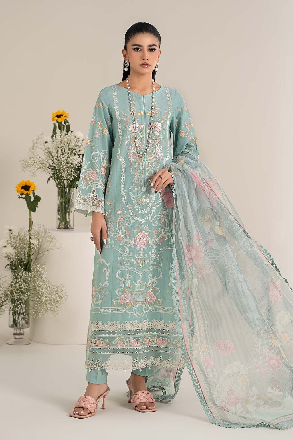 Maria B | Casual Pret 25 | DW-EF25-49 - House Of Anaya