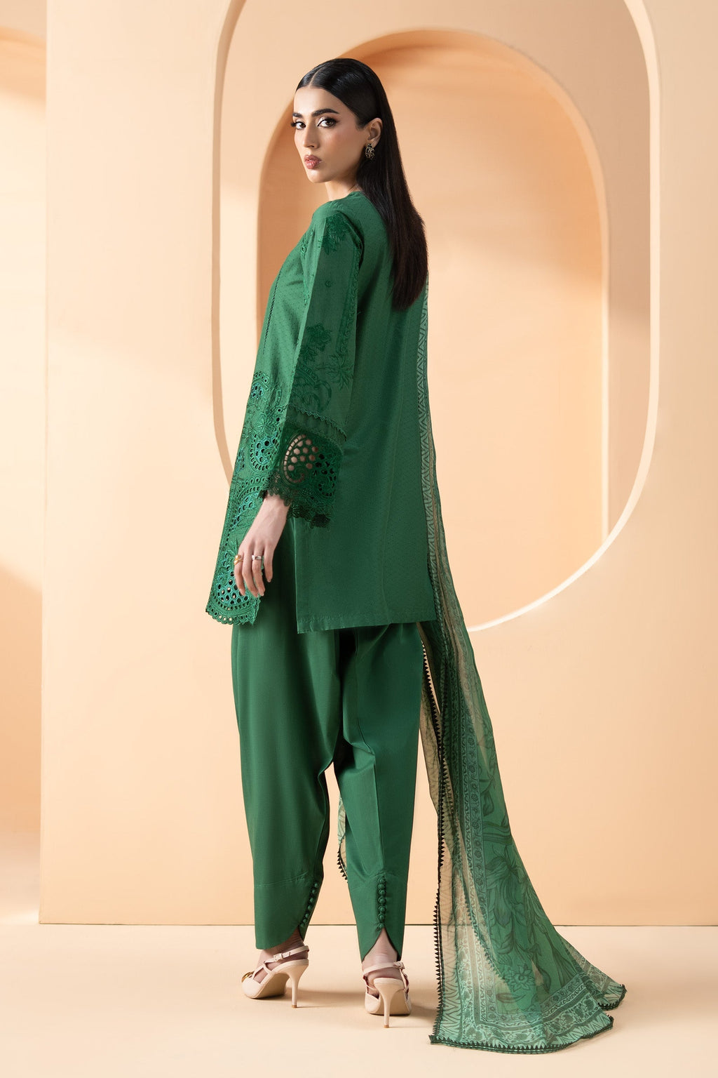Maria B | Eid Collection 26 | 3 Piece Embroidered Dobby Lawn Suit