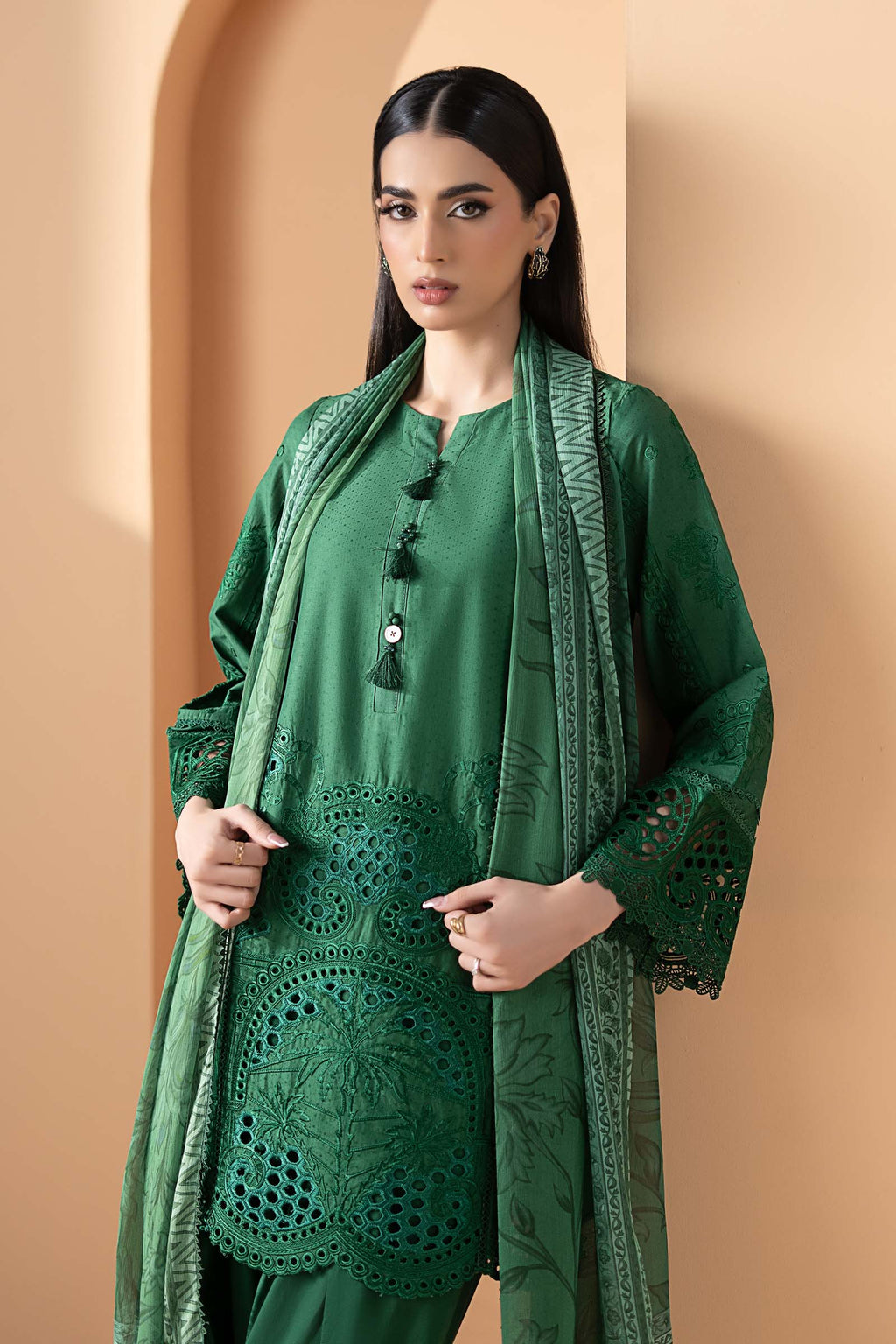 Maria B | Eid Collection 26 | 3 Piece Embroidered Dobby Lawn Suit