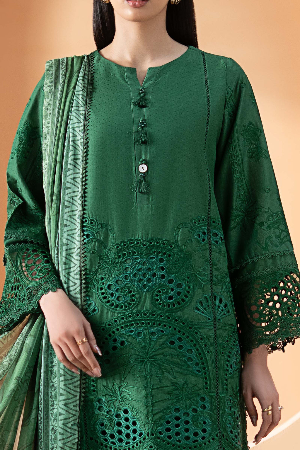Maria B | Eid Collection 26 | 3 Piece Embroidered Dobby Lawn Suit