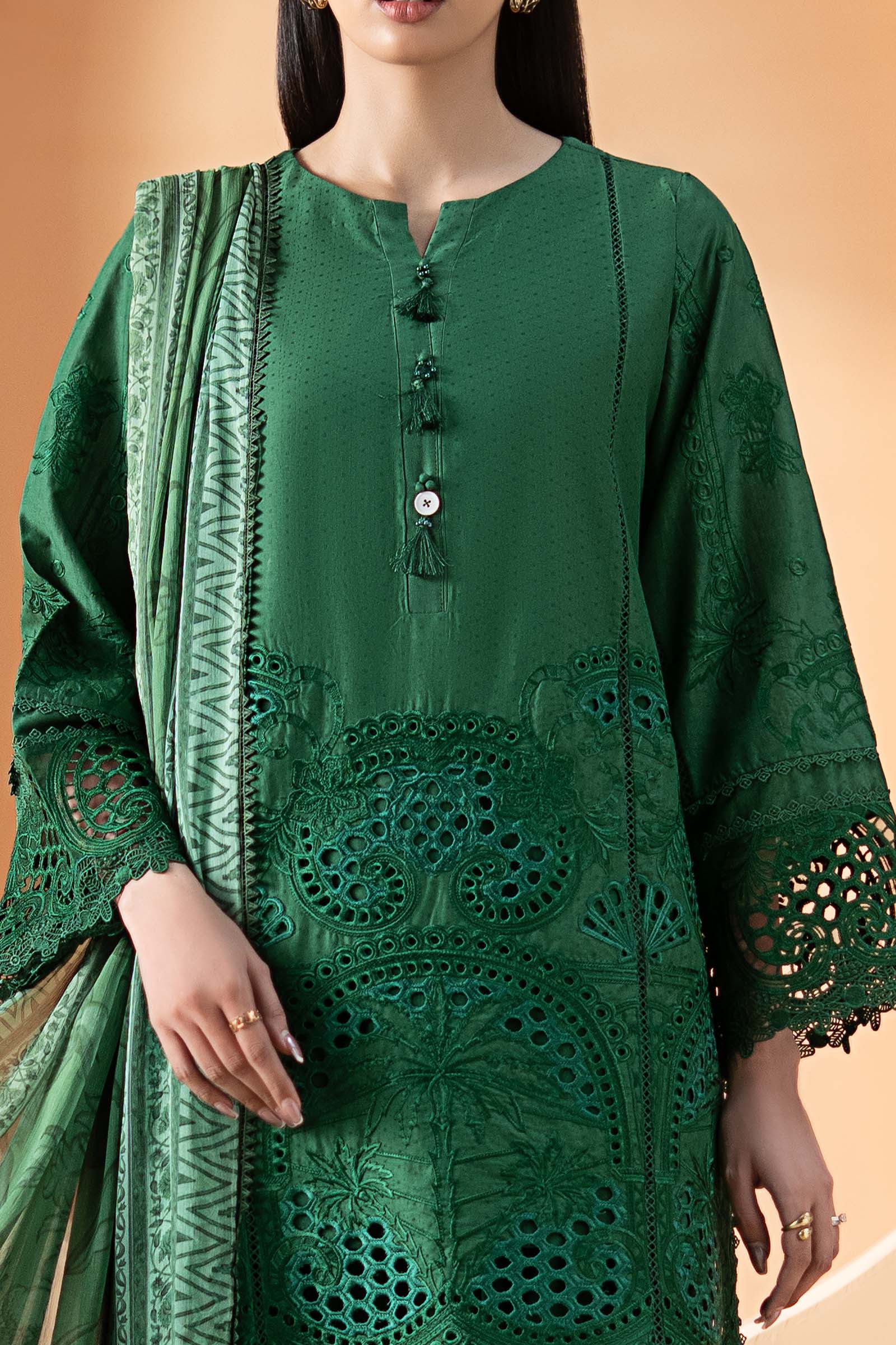 Maria B | Eid Collection 26 | 3 Piece Embroidered Dobby Lawn Suit