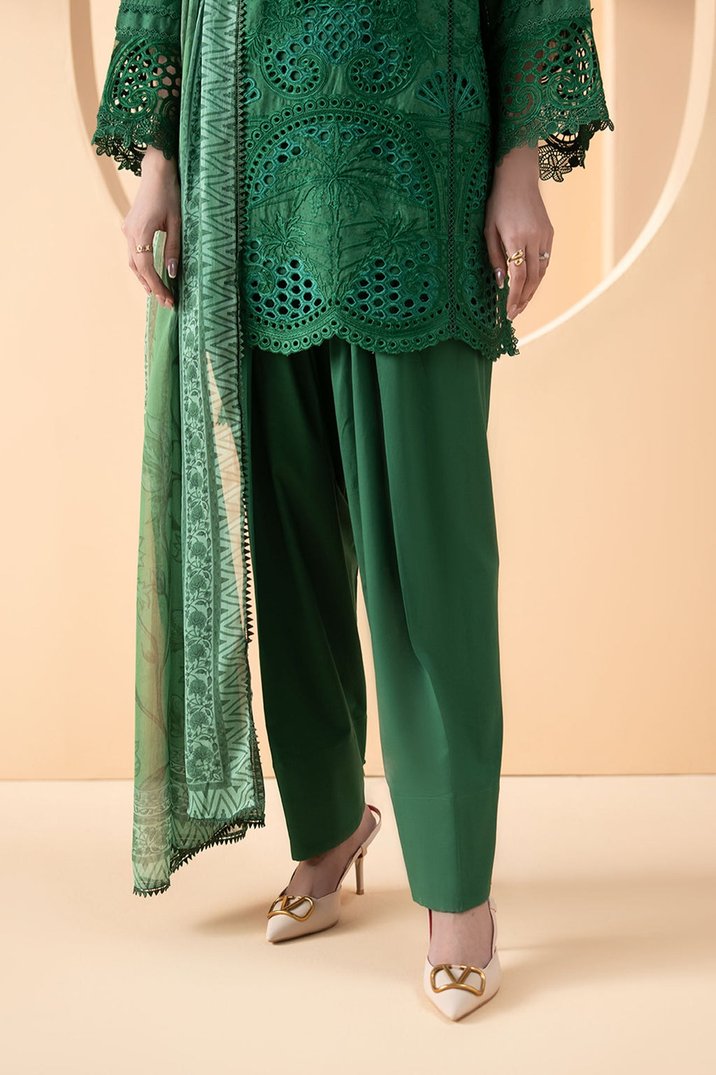 Maria B | Eid Collection 26 | 3 Piece Embroidered Dobby Lawn Suit