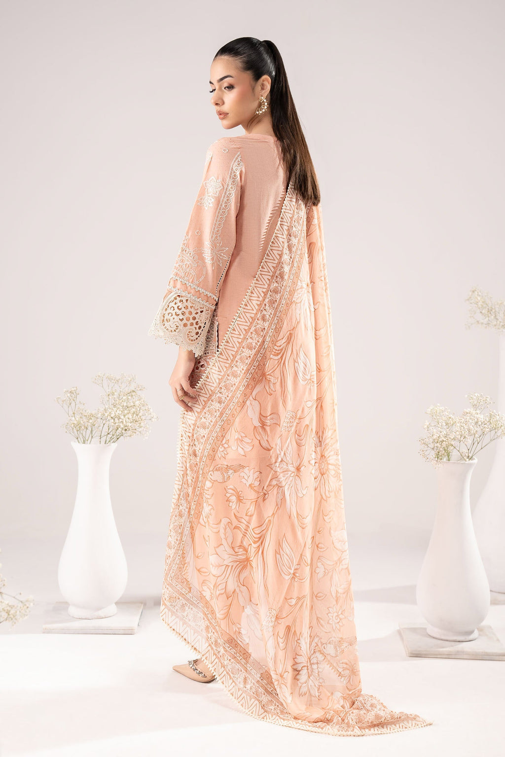 Maria B | Eid Collection 26 | 3 Piece Embroidered Dobby Lawn Suit