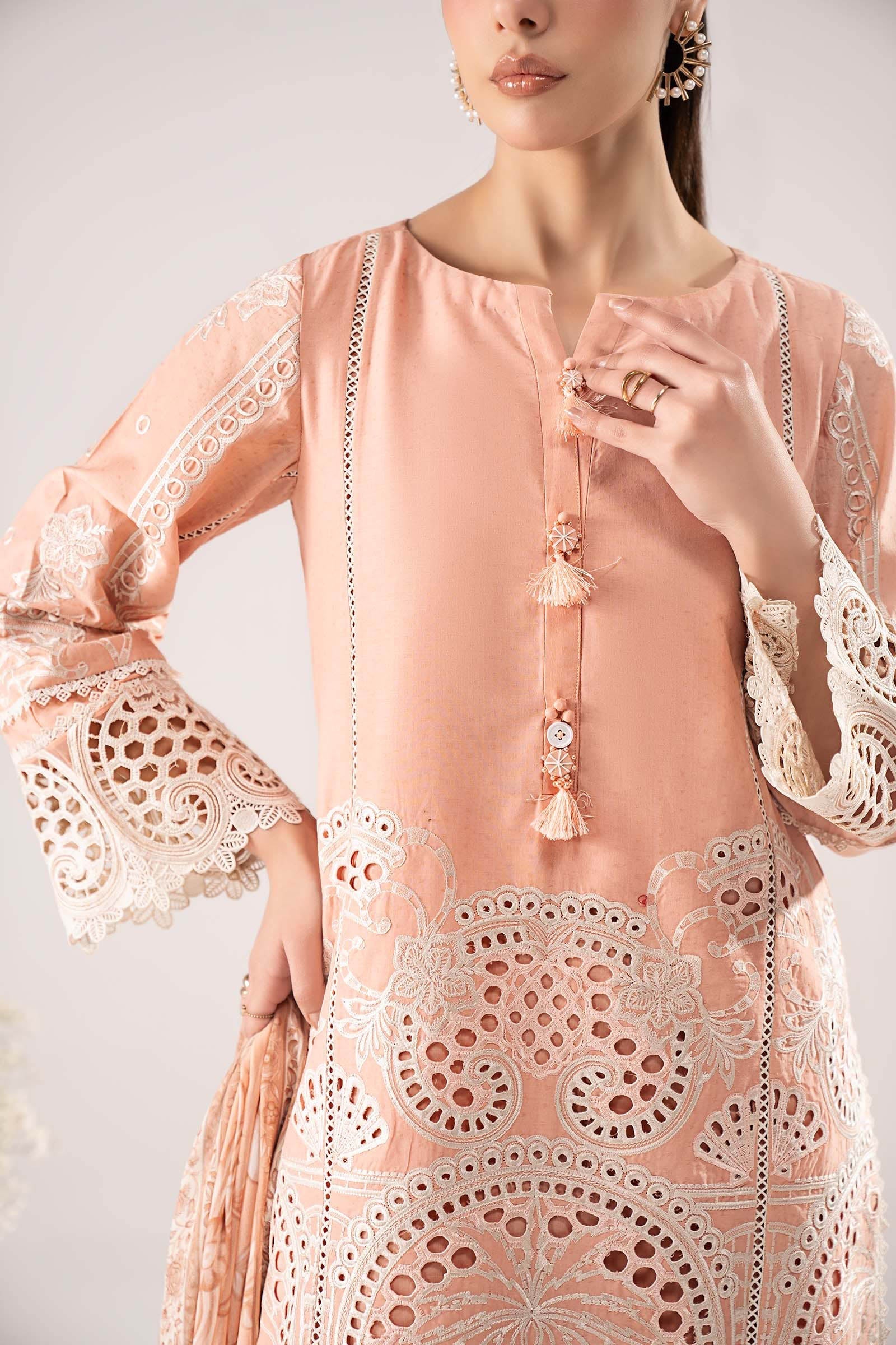 Maria B | Eid Collection 26 | 3 Piece Embroidered Dobby Lawn Suit