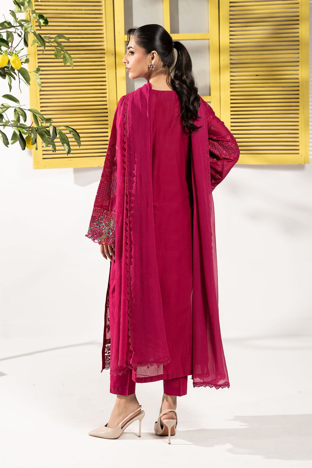 Maria B | Eid Collection 26 | 3 Piece Embroidered Lawn Suit