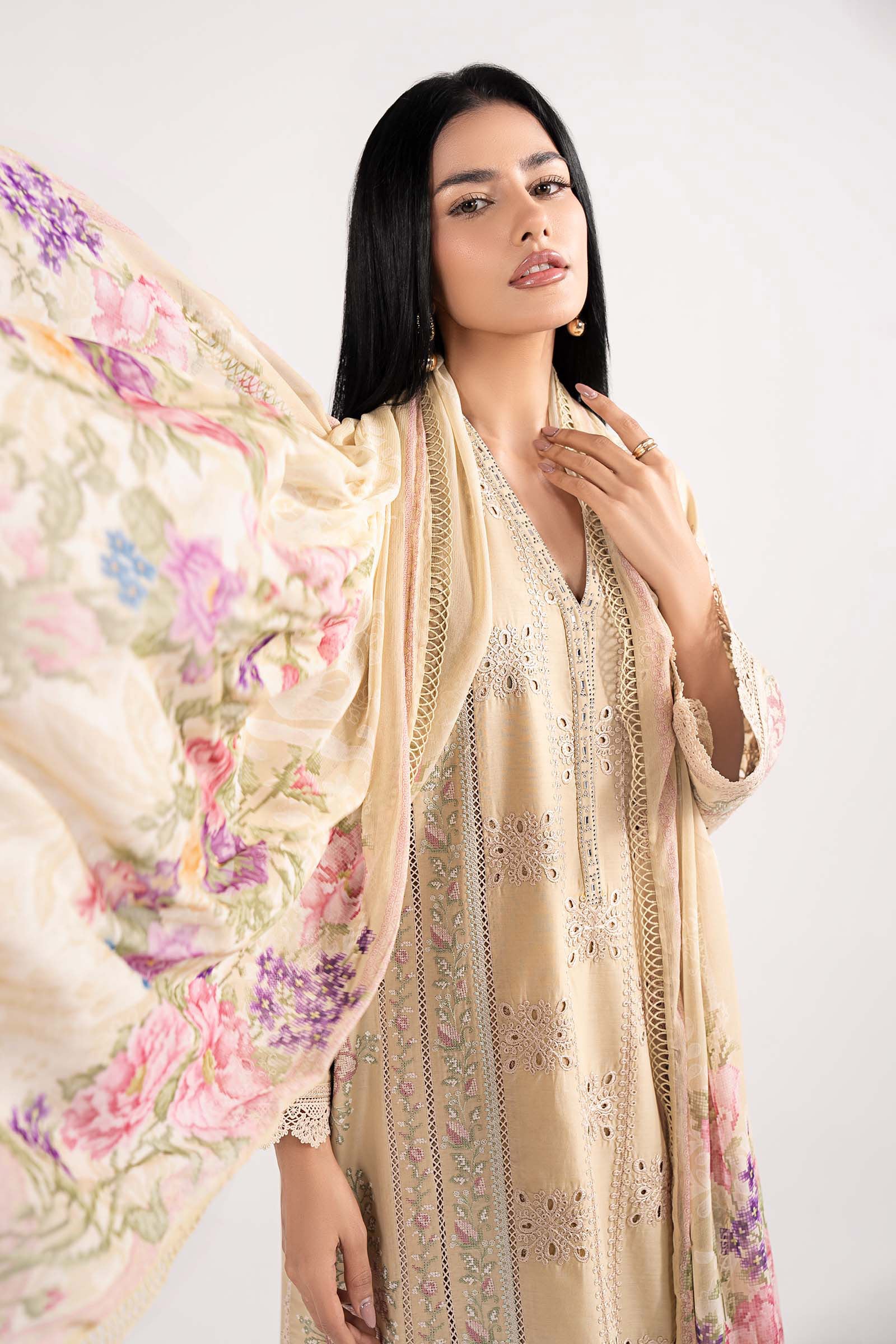 Maria B | Eid Collection 26 | 3 Piece Embroidered Lawn Suit