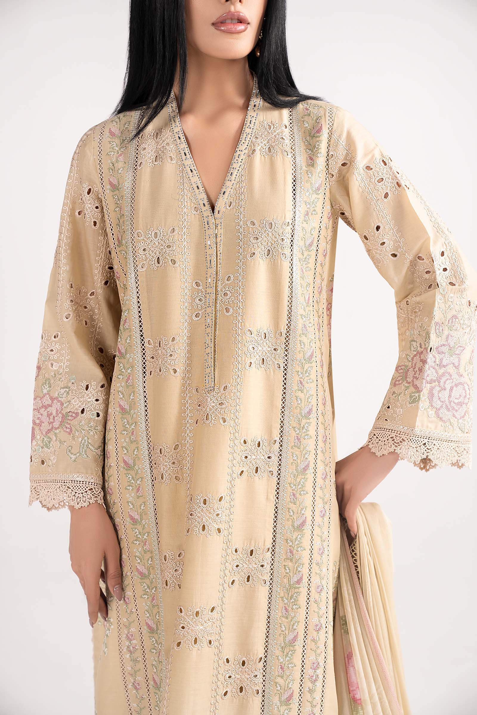 Maria B | Eid Collection 26 | 3 Piece Embroidered Lawn Suit