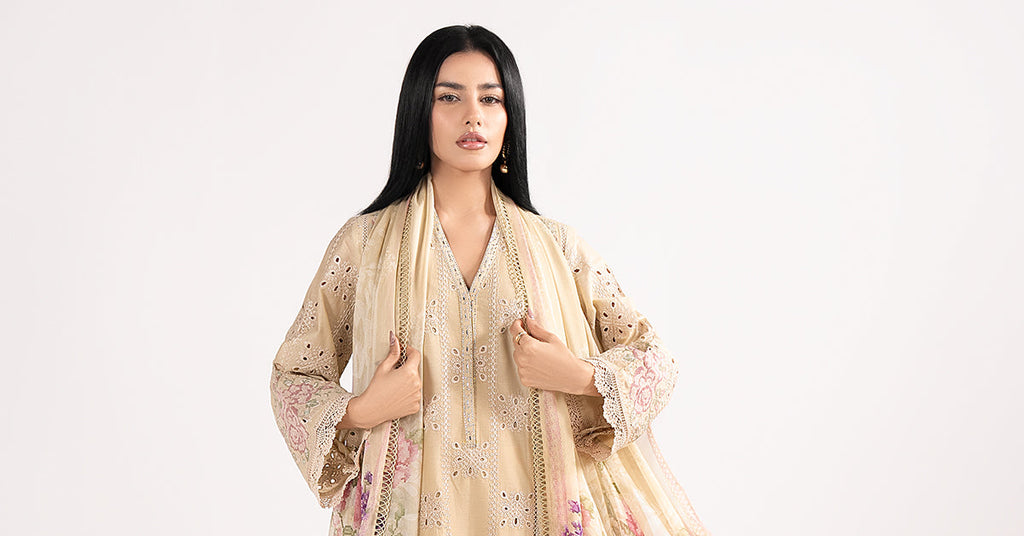 Maria B | Eid Collection 26 | 3 Piece Embroidered Lawn Suit