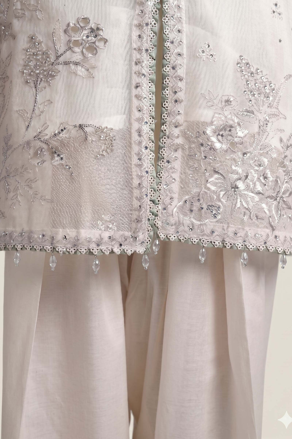 Maria B | Eid Collection 26 | 3 Piece Embroidered Cotton Net Suit