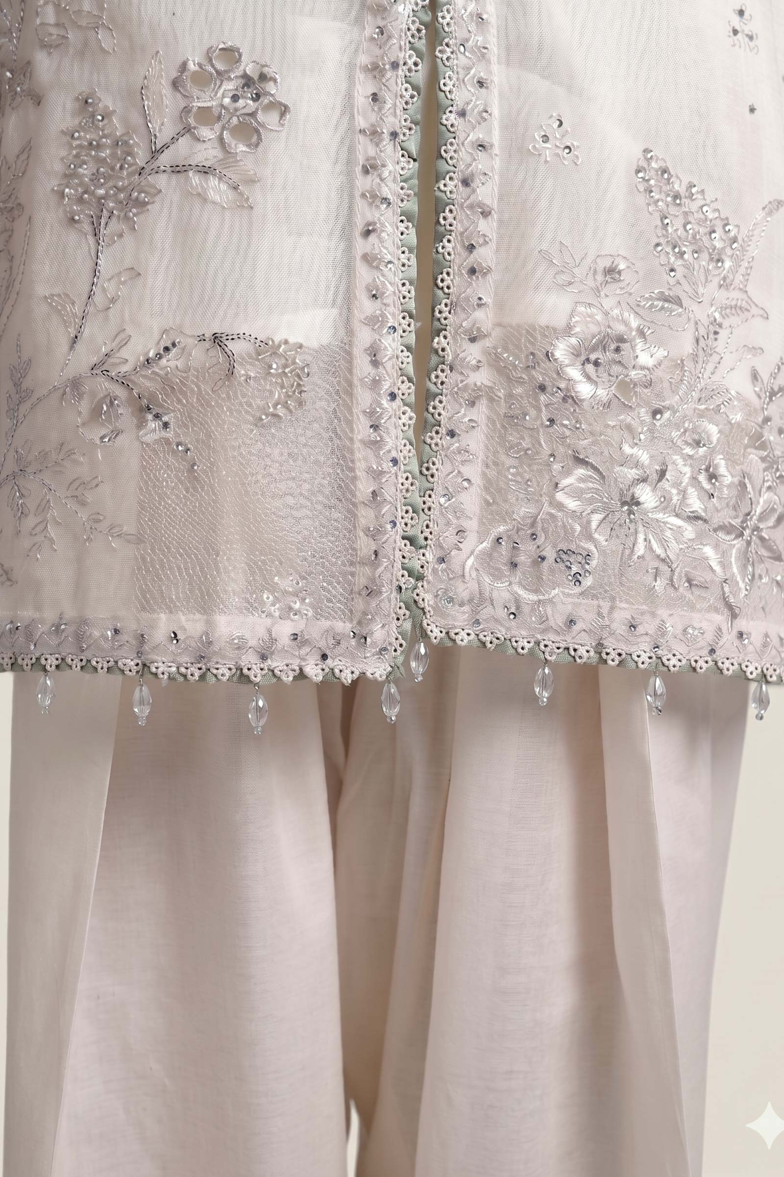Maria B | Eid Collection 26 | 3 Piece Embroidered Cotton Net Suit