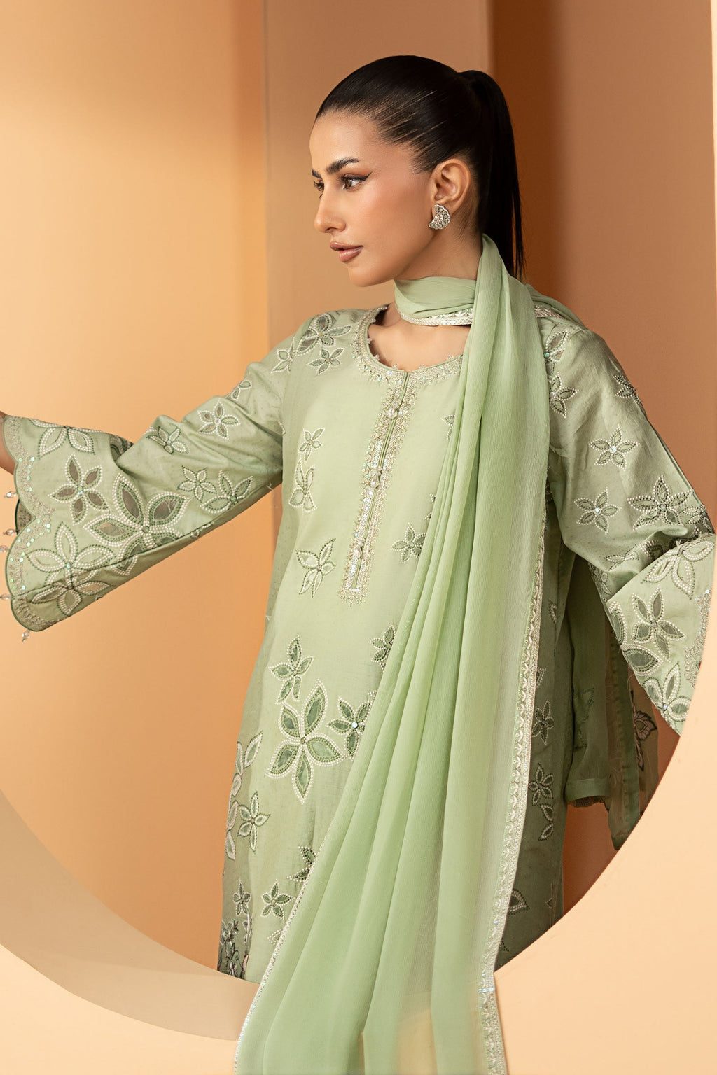 Maria B | Eid Collection 26 | 3 Piece Embroidered Dobby Lawn Suit