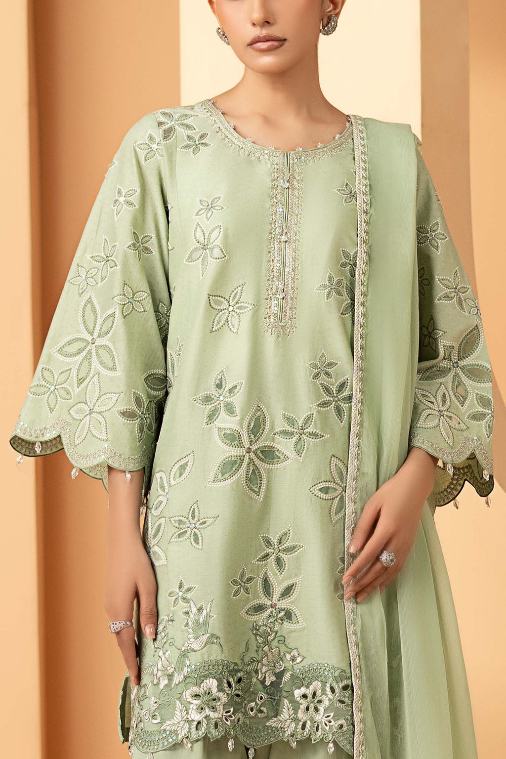 Maria B | Eid Collection 26 | 3 Piece Embroidered Dobby Lawn Suit
