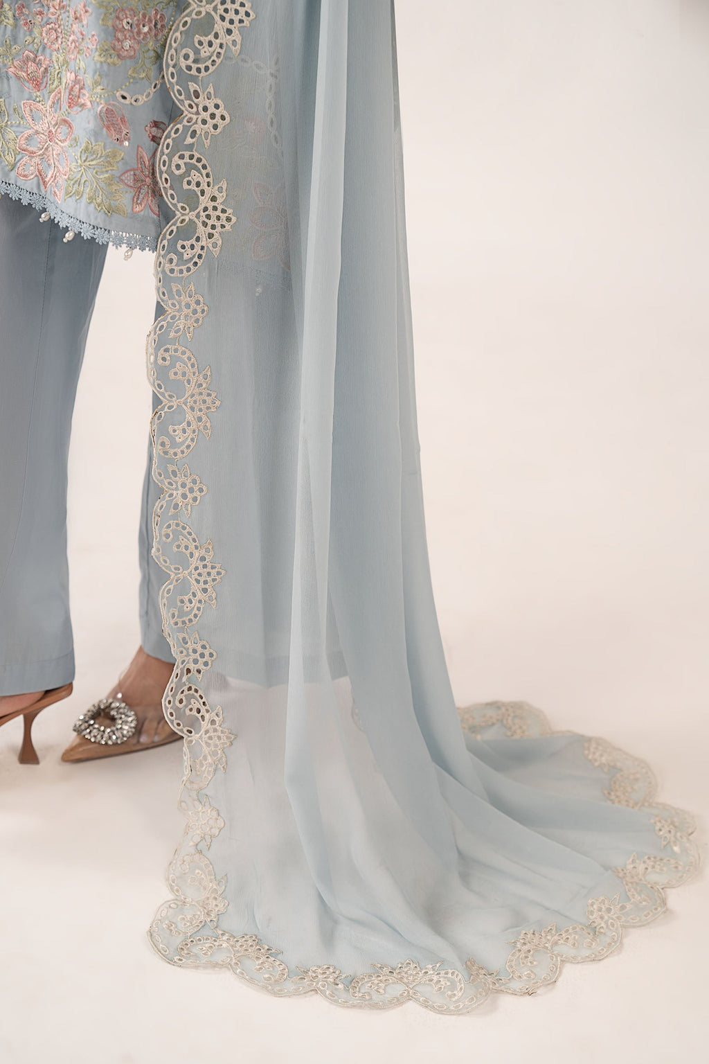 Maria B | Eid Collection 26 | 3 Piece Embroidered Dobby Lawn Suit