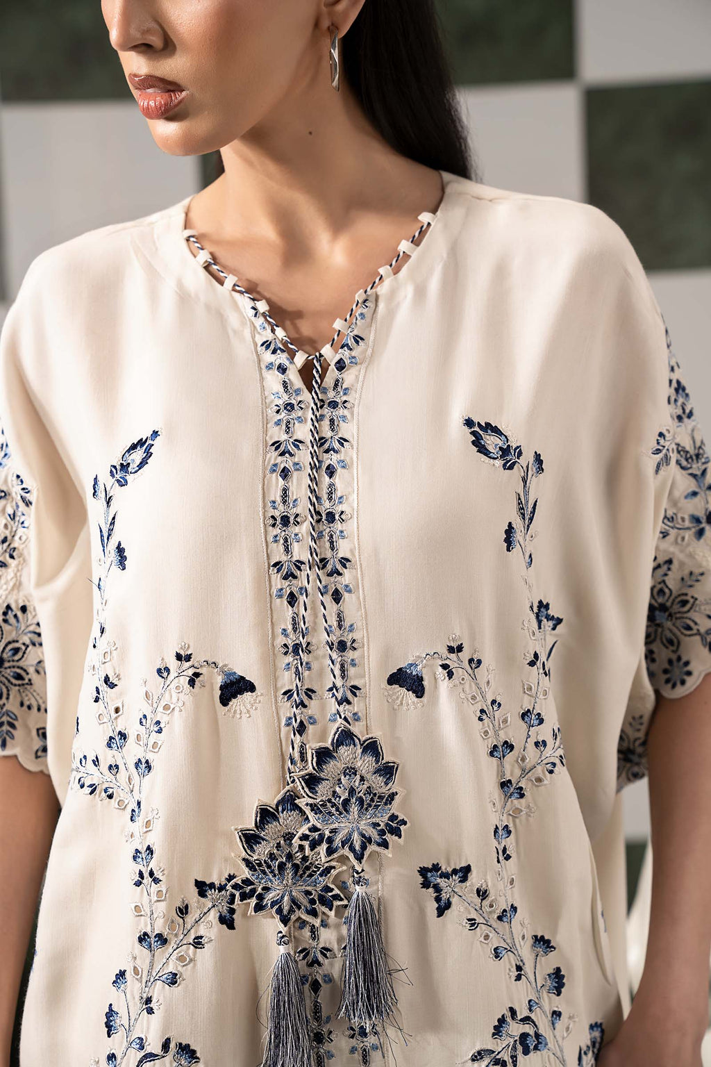 Maria B | Eid Collection 26 | 2 Piece Embroidered Raw Silk Suit
