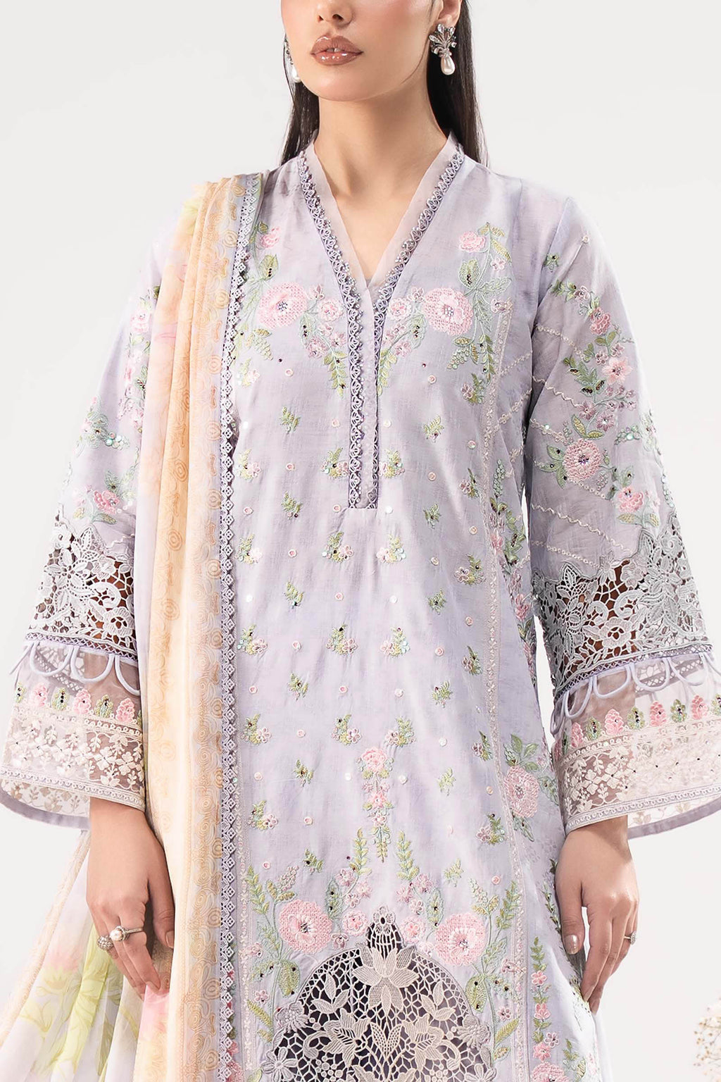 Maria B | Eid Collection 26 | 3 Piece Embroidered Dobby Lawn Suit