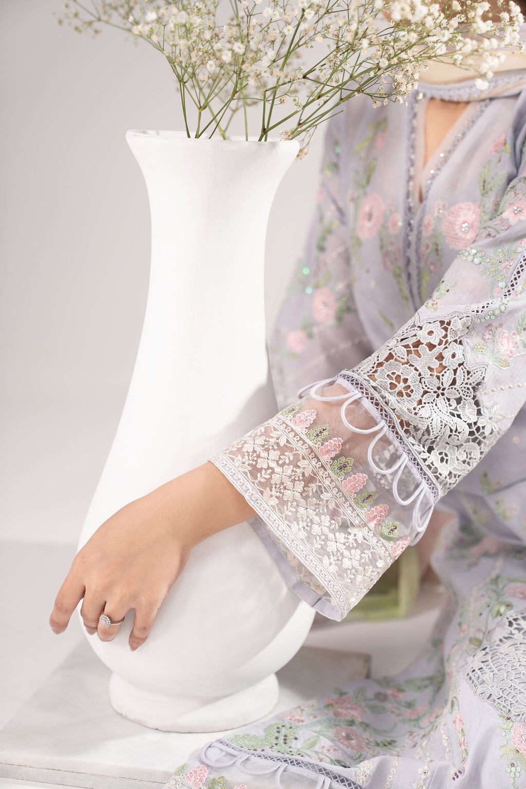 Maria B | Eid Collection 26 | 3 Piece Embroidered Dobby Lawn Suit