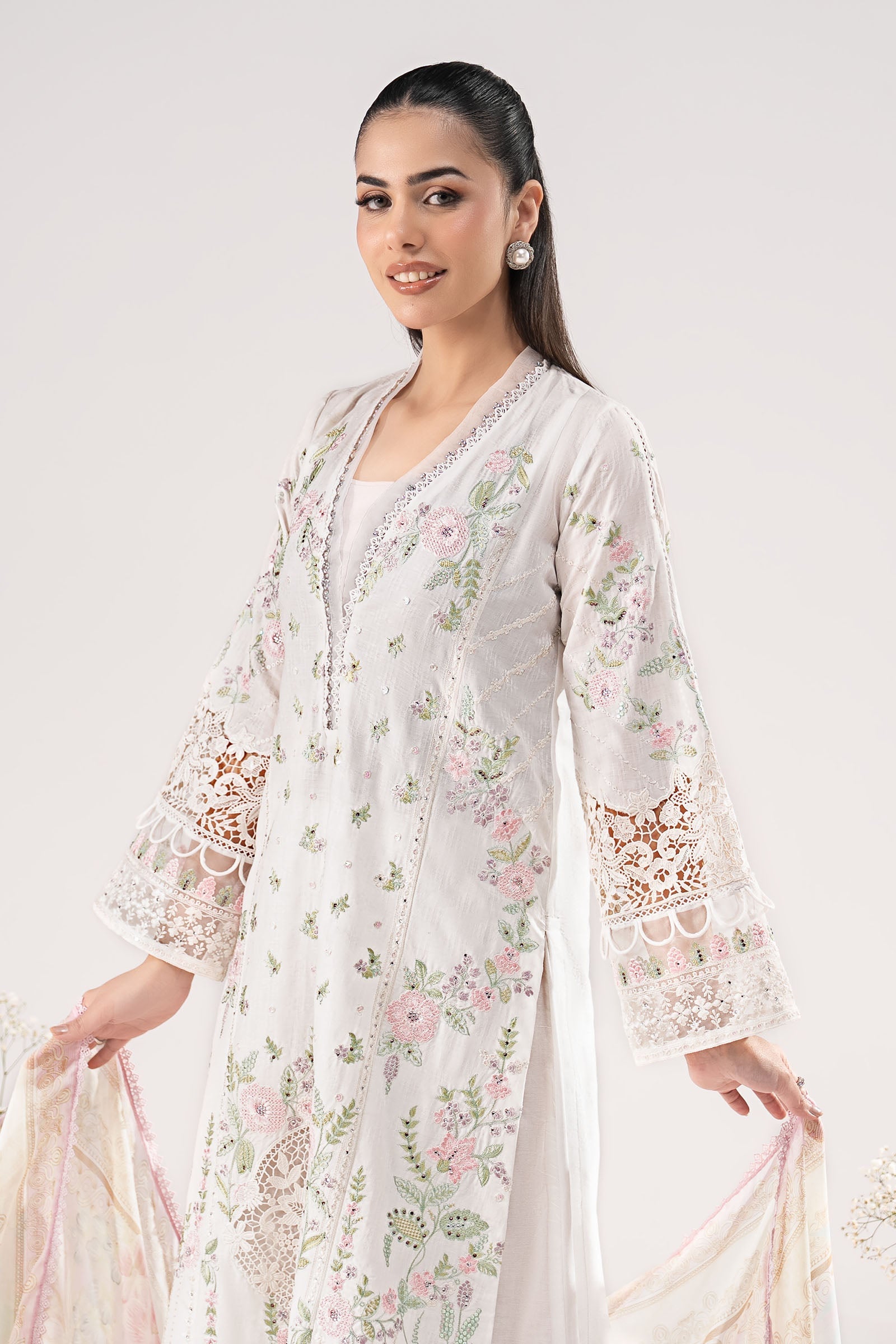 Maria B | Eid Collection 26 | 3 Piece Embroidered Dobby Lawn Suit