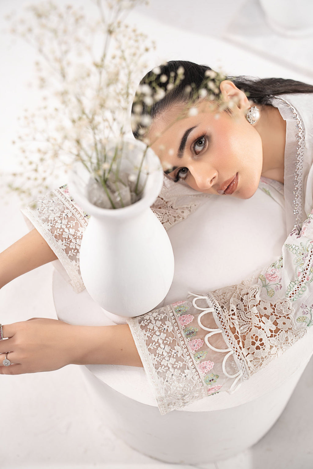 Maria B | Eid Collection 26 | 3 Piece Embroidered Dobby Lawn Suit