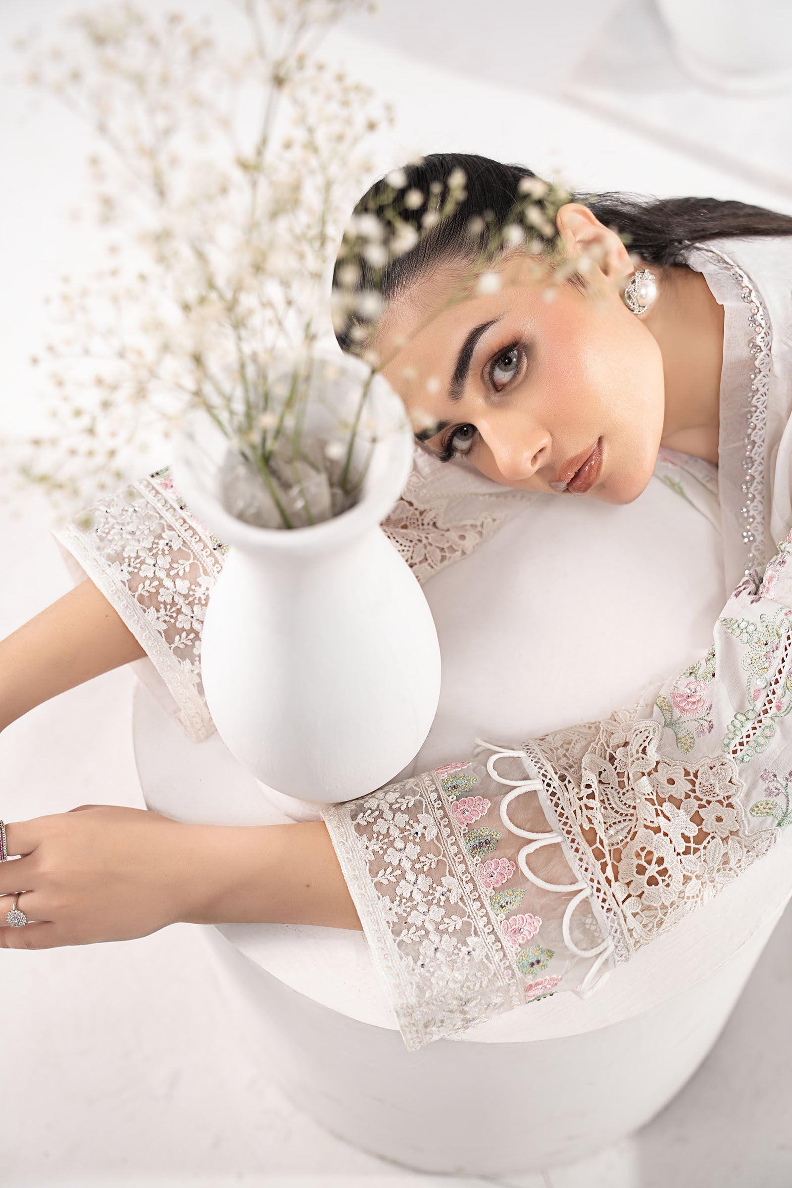 Maria B | Eid Collection 26 | 3 Piece Embroidered Dobby Lawn Suit
