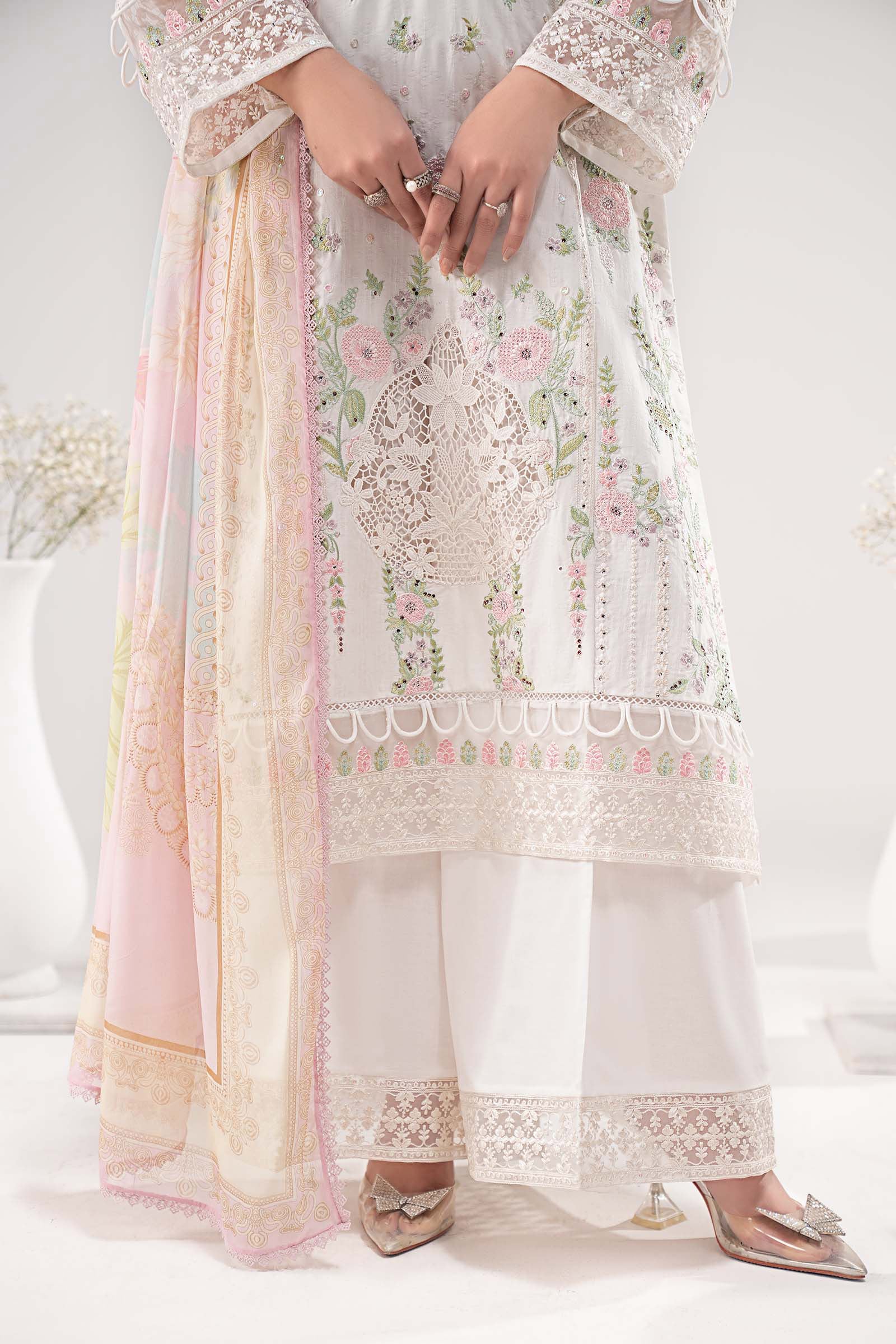 Maria B | Eid Collection 26 | 3 Piece Embroidered Dobby Lawn Suit
