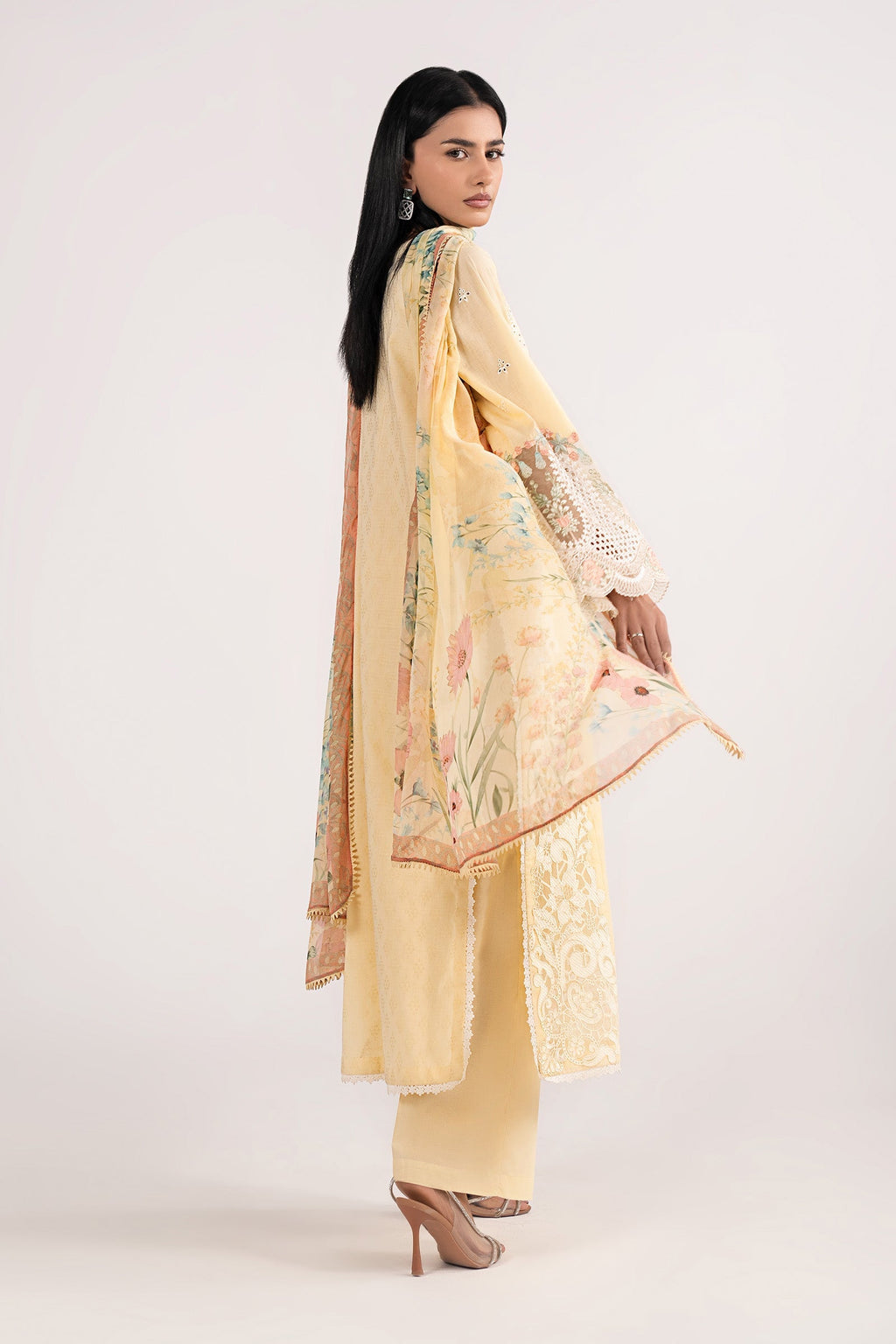 Maria B | Eid Collection 26 | 3 Piece Embroidered Dobby Lawn Suit