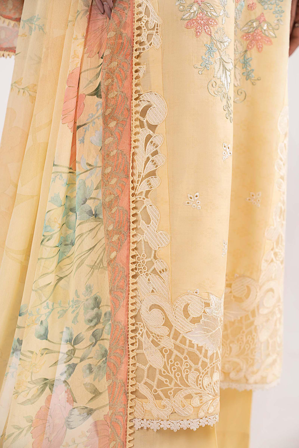 Maria B | Eid Collection 26 | 3 Piece Embroidered Dobby Lawn Suit