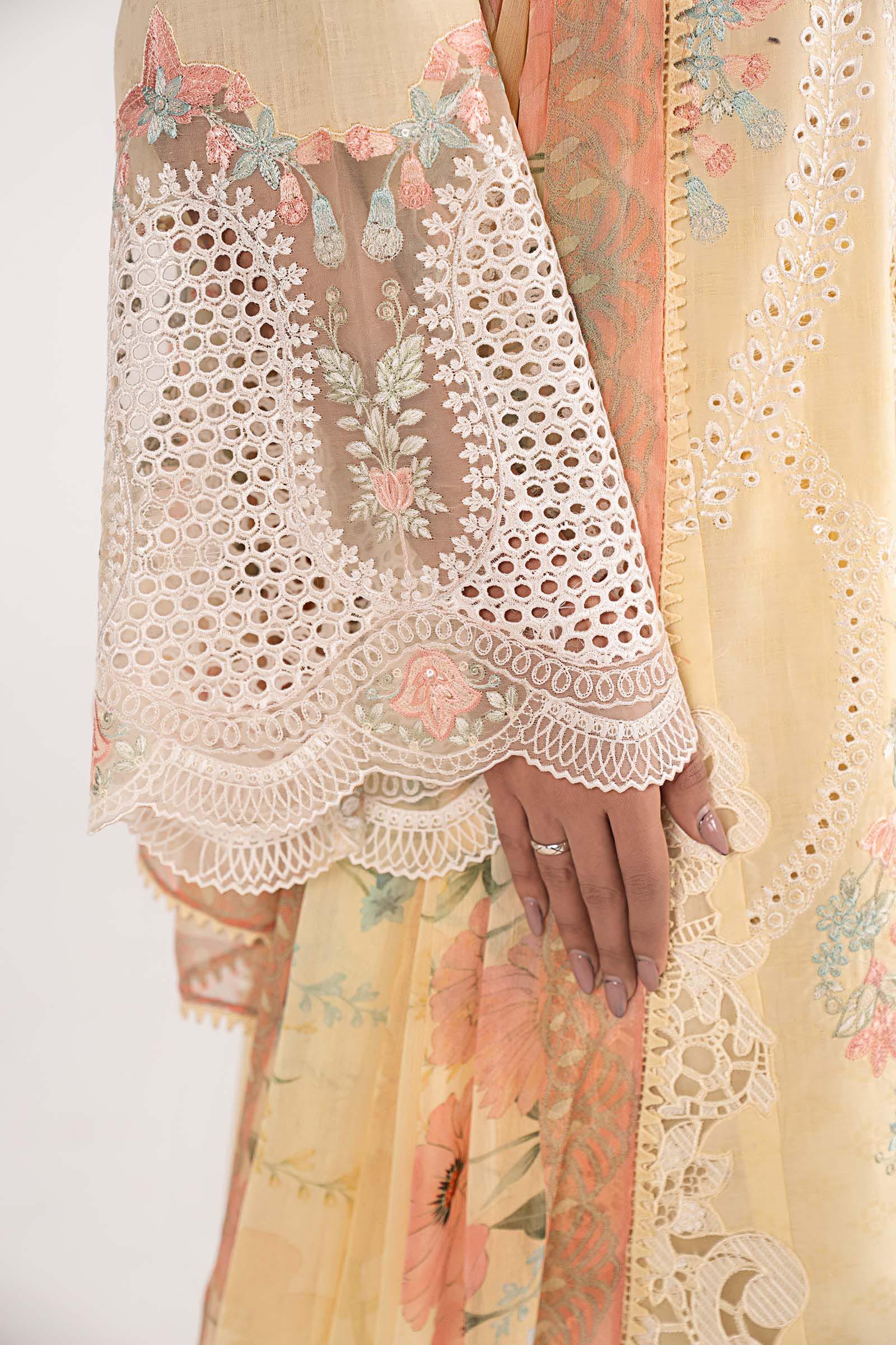 Maria B | Eid Collection 26 | 3 Piece Embroidered Dobby Lawn Suit