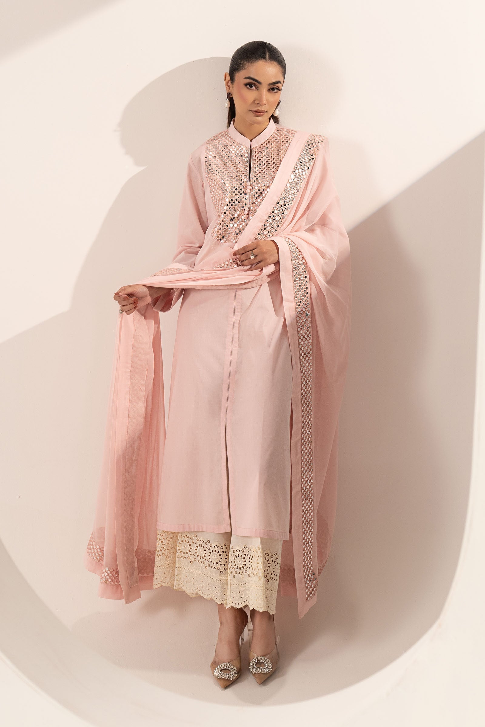 Maria B | Eid Collection 26 | 3 Piece Embroidered Dobby Lawn Suit