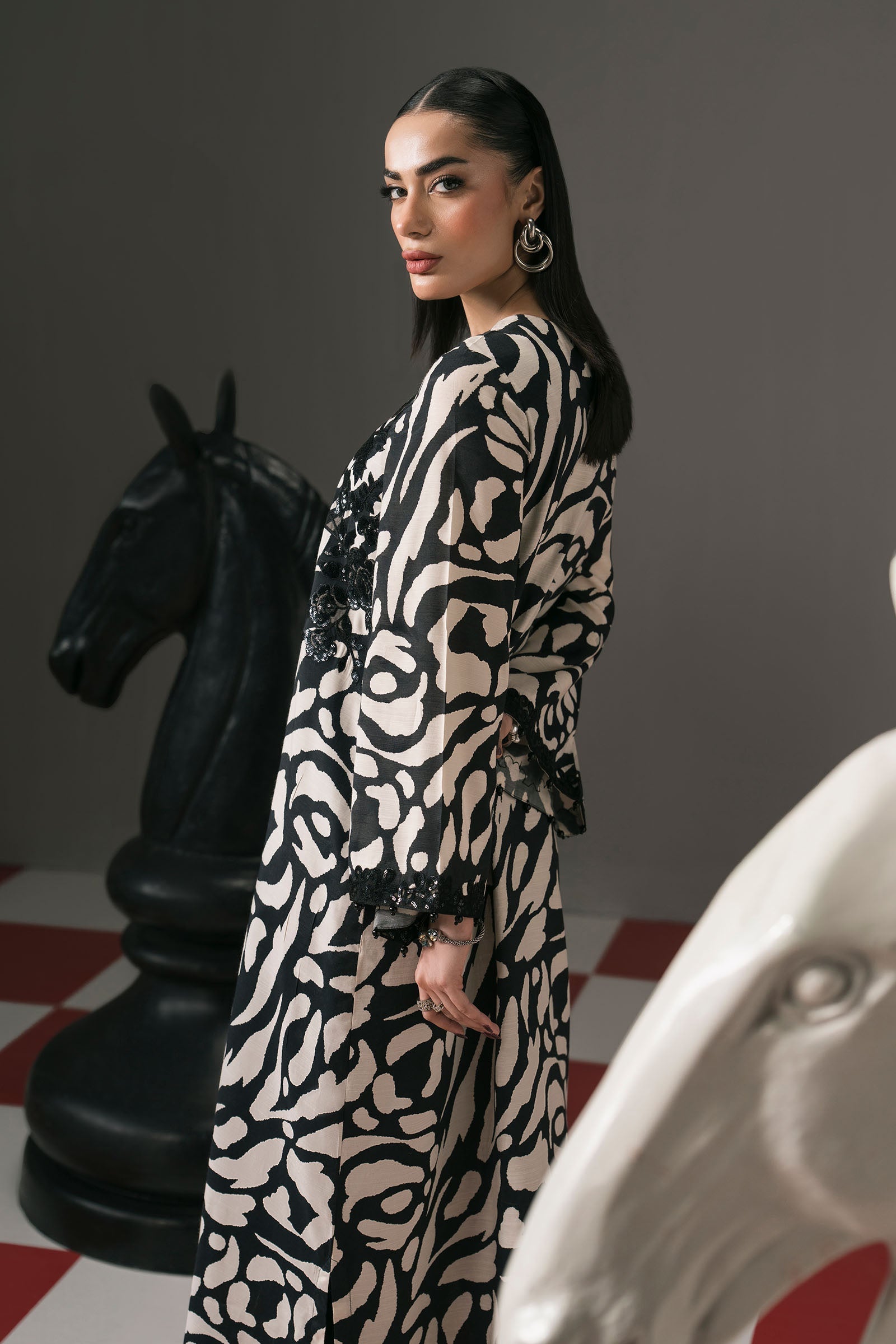 Maria B | Eid Collection 26 | 2 Piece Embroidered Raw Silk Suit