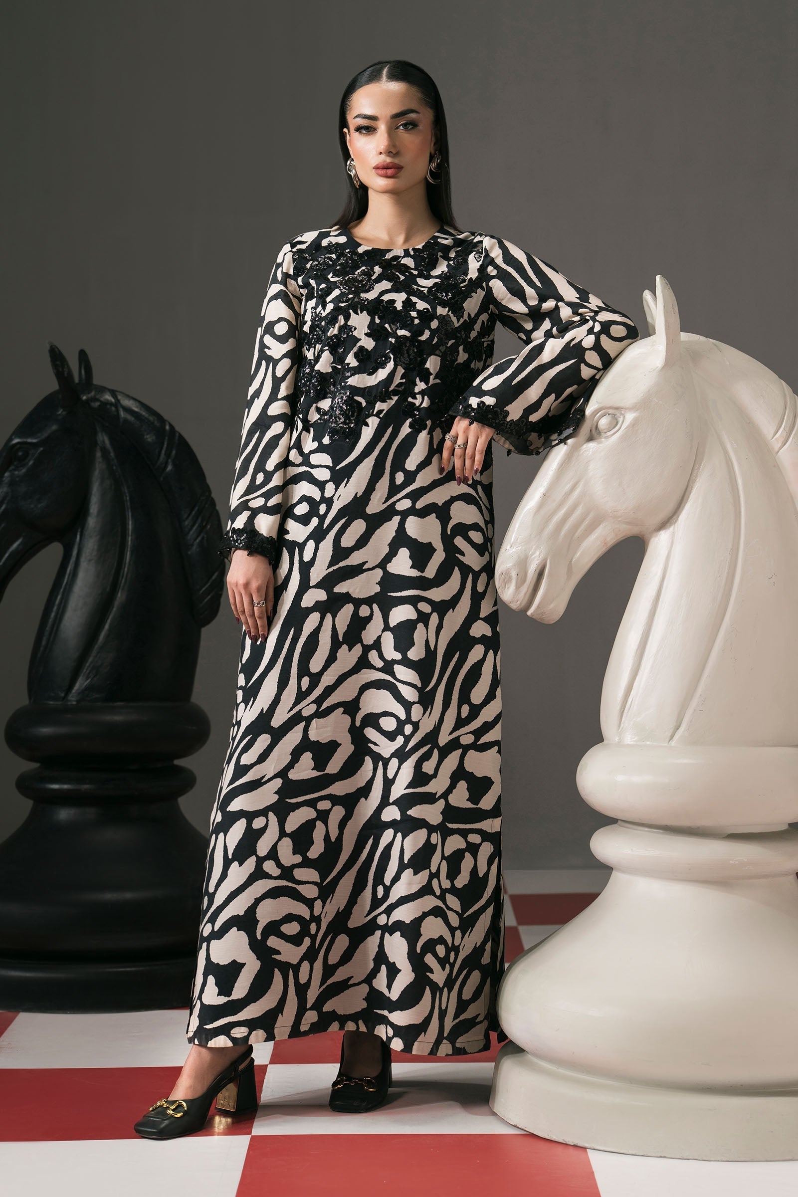 Maria B | Eid Collection 26 | 2 Piece Embroidered Raw Silk Suit
