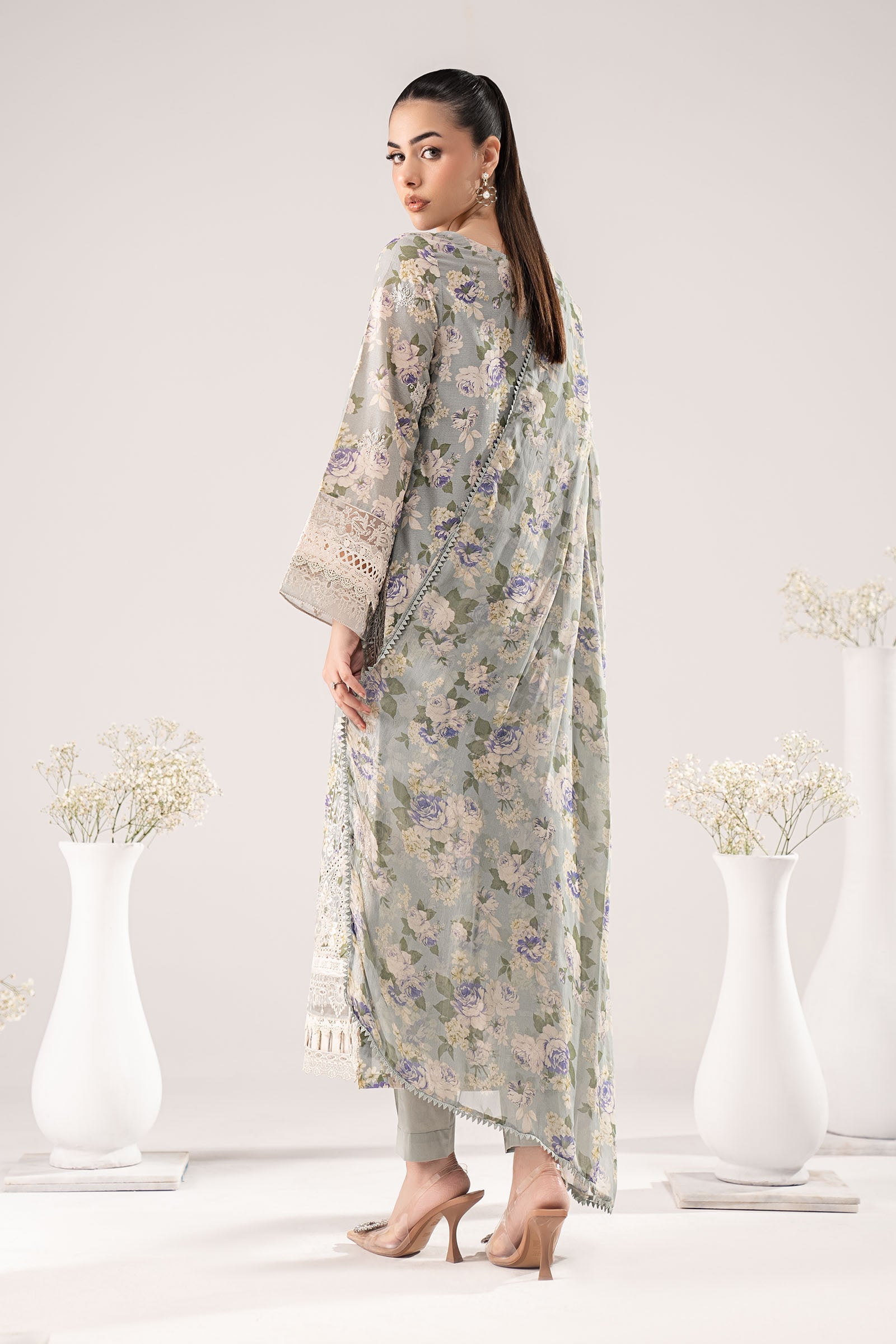 Maria B | Eid Collection 26 | 3 Piece Embroidered Dobby Lawn Suit