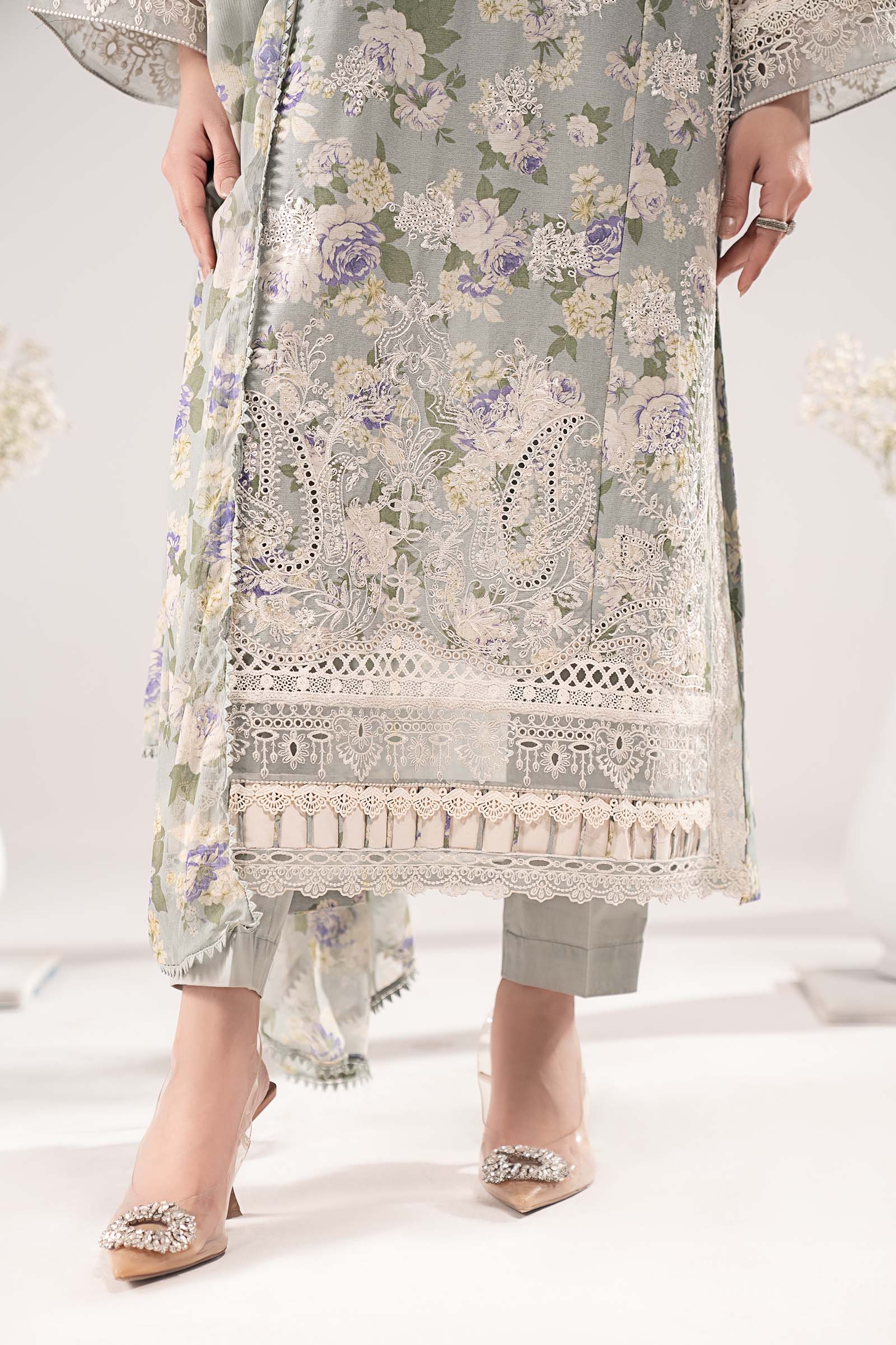 Maria B | Eid Collection 26 | 3 Piece Embroidered Dobby Lawn Suit