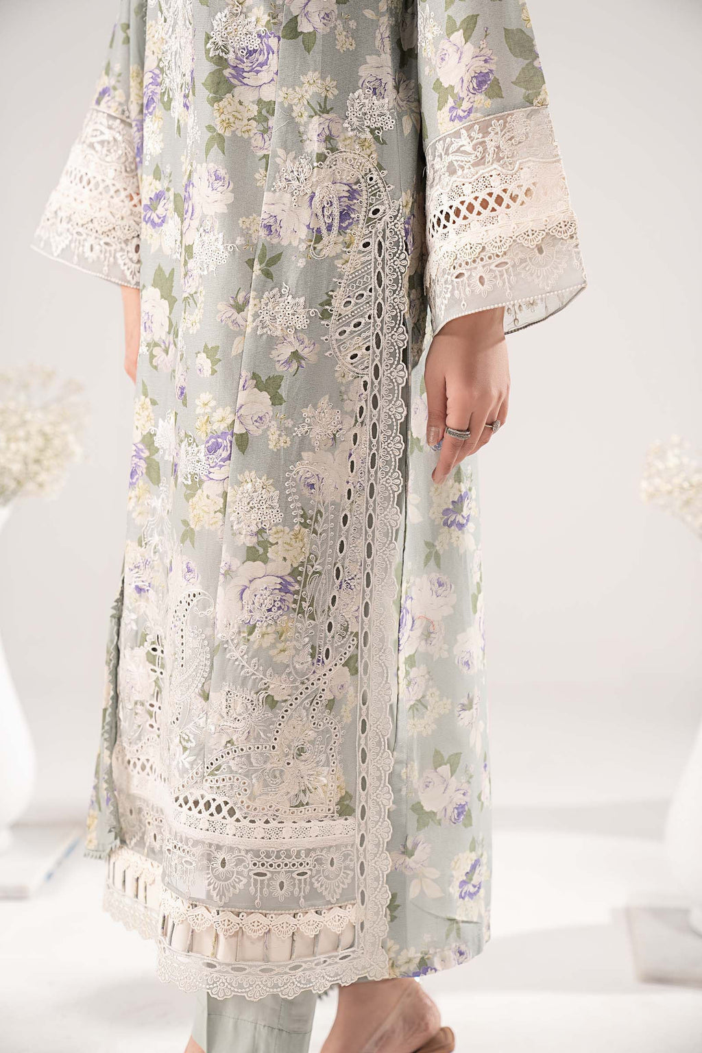 Maria B | Eid Collection 26 | 3 Piece Embroidered Dobby Lawn Suit