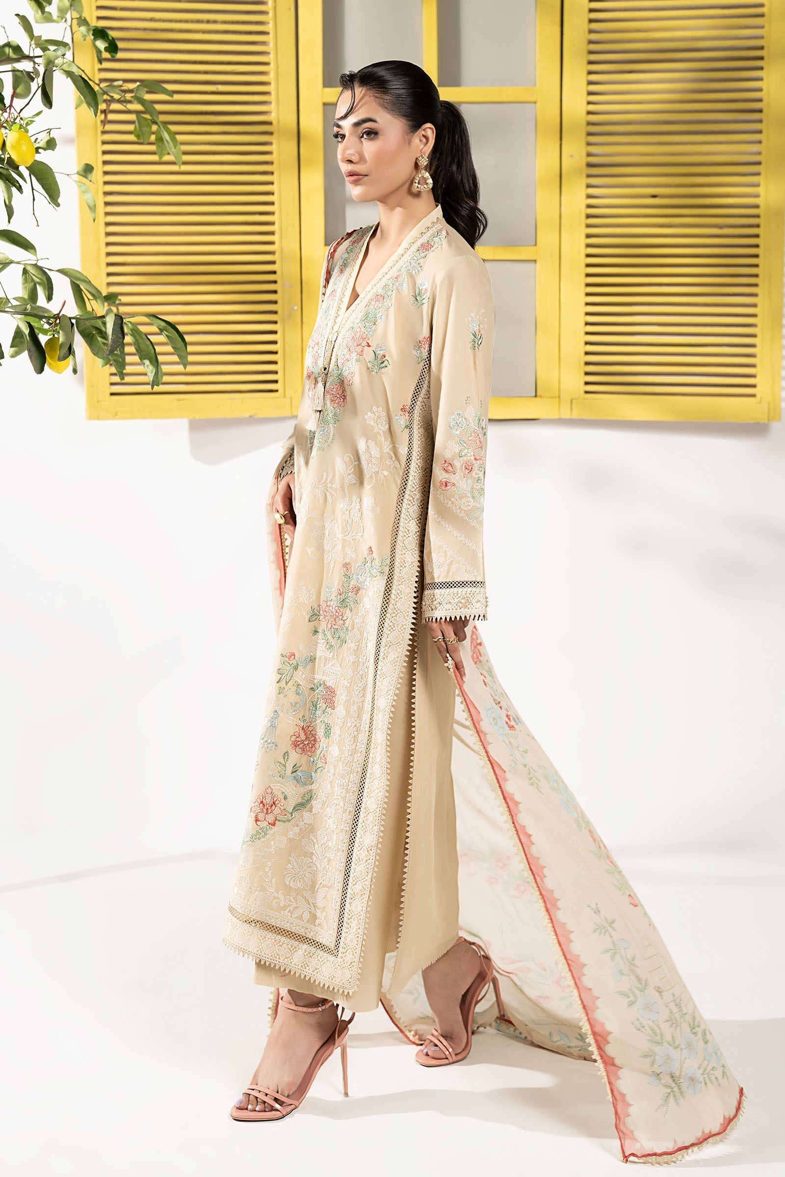 Maria B | Eid Collection 26 | 3 Piece Embroidered Lawn Suit