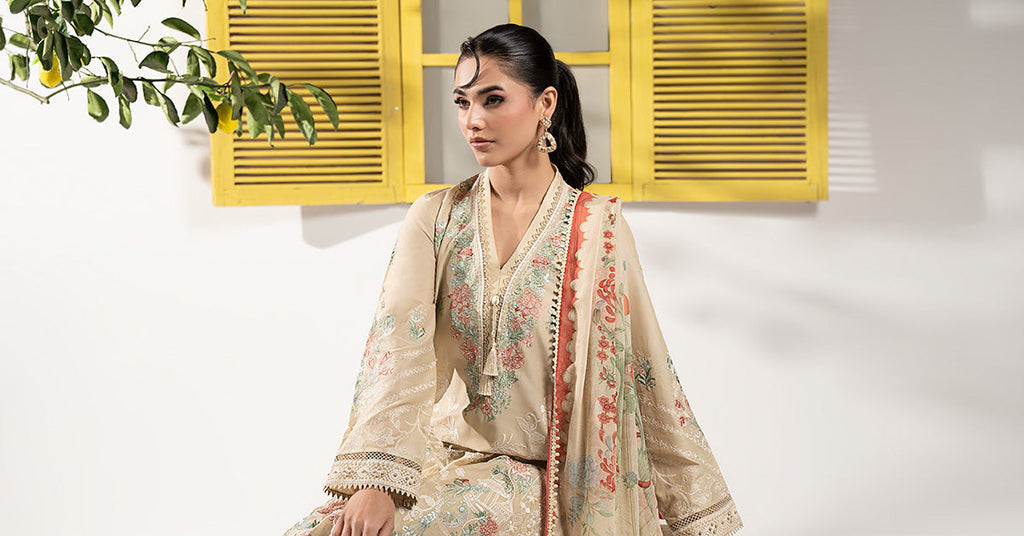 Maria B | Eid Collection 26 | 3 Piece Embroidered Lawn Suit