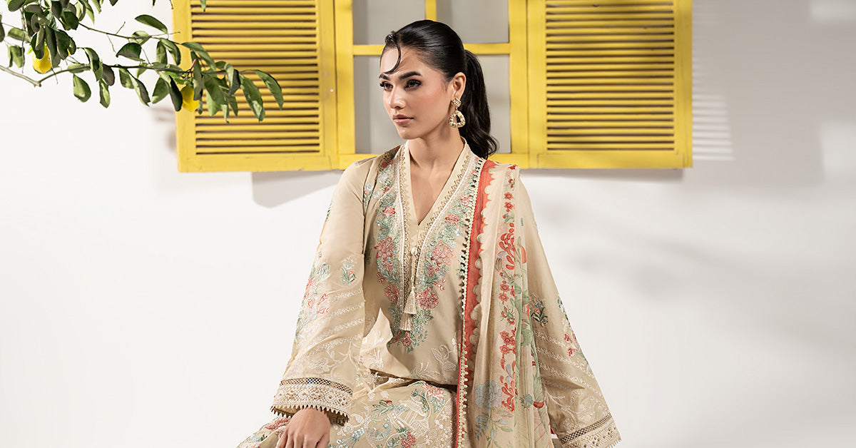 Maria B | Eid Collection 26 | 3 Piece Embroidered Lawn Suit