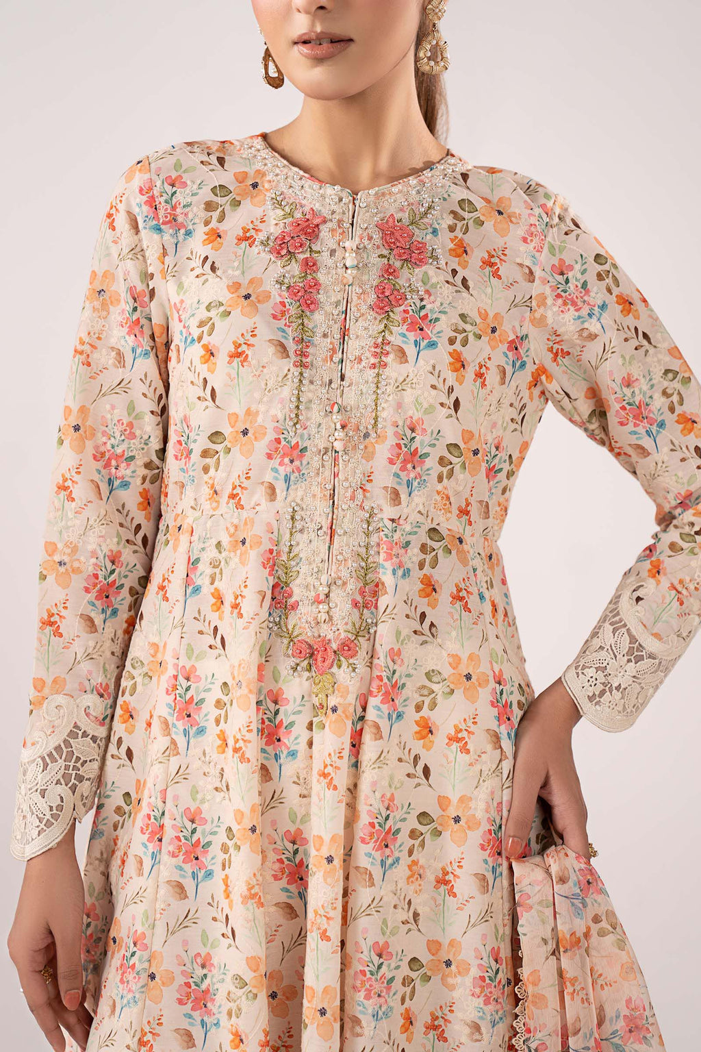 Maria B | Eid Collection 26 | 3 Piece Embroidered Lawn Suit