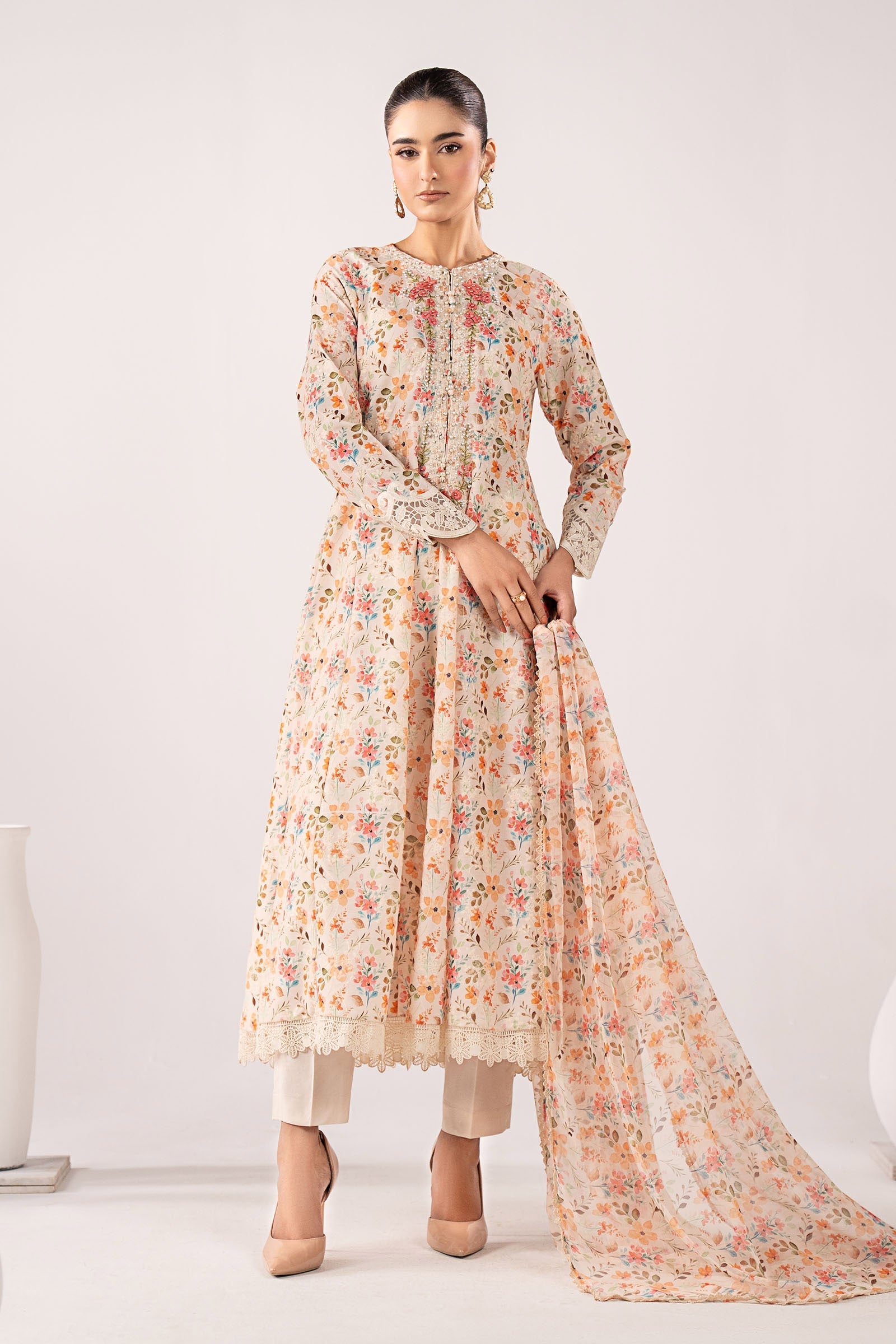 Maria B | Eid Collection 26 | 3 Piece Embroidered Lawn Suit