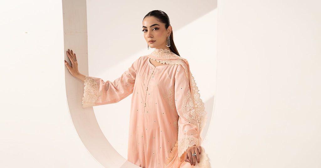Maria B | Eid Collection 26 | 3 Piece Embroidered Dobby Lawn Suit