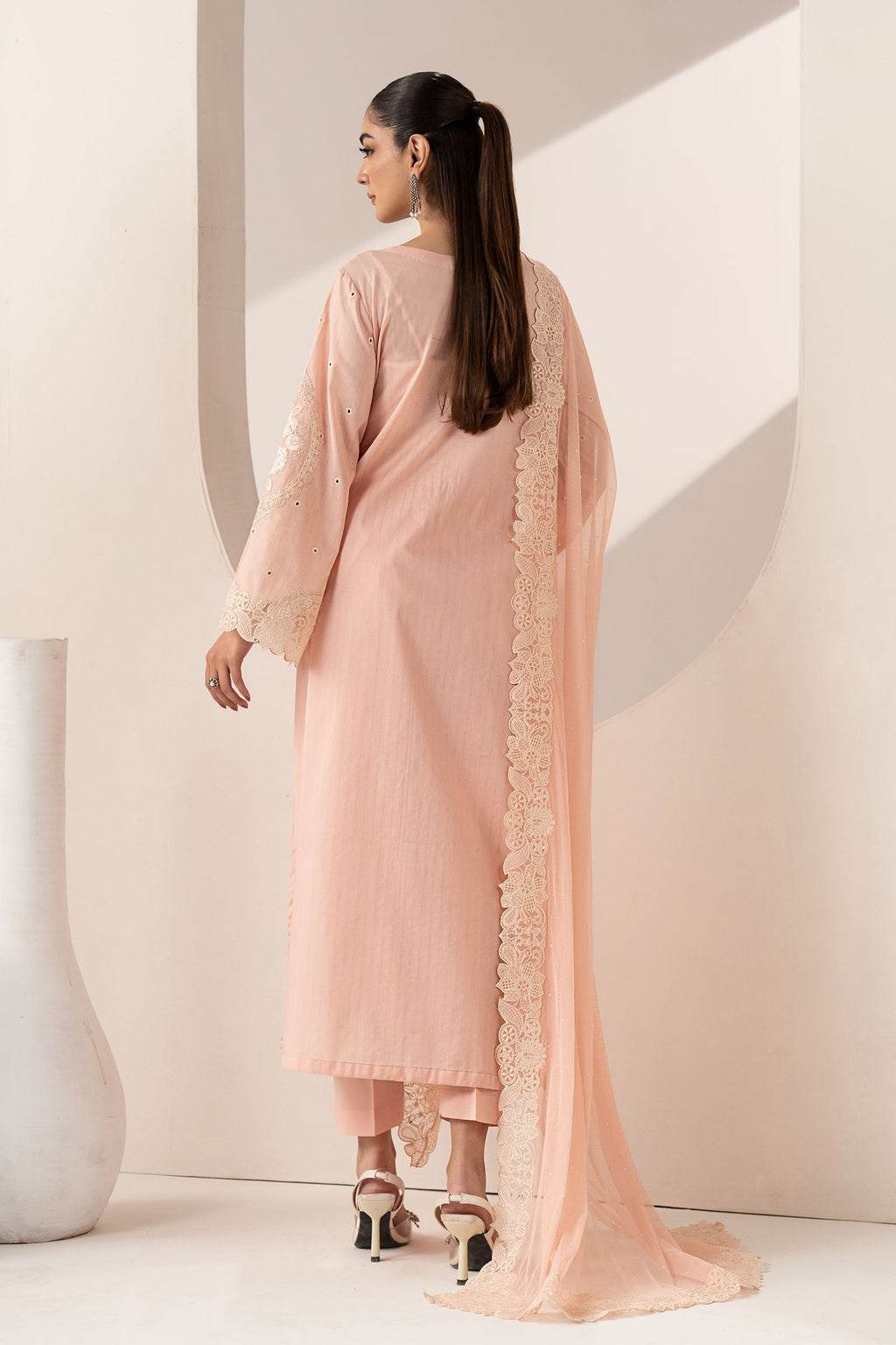 Maria B | Eid Collection 26 | 3 Piece Embroidered Dobby Lawn Suit