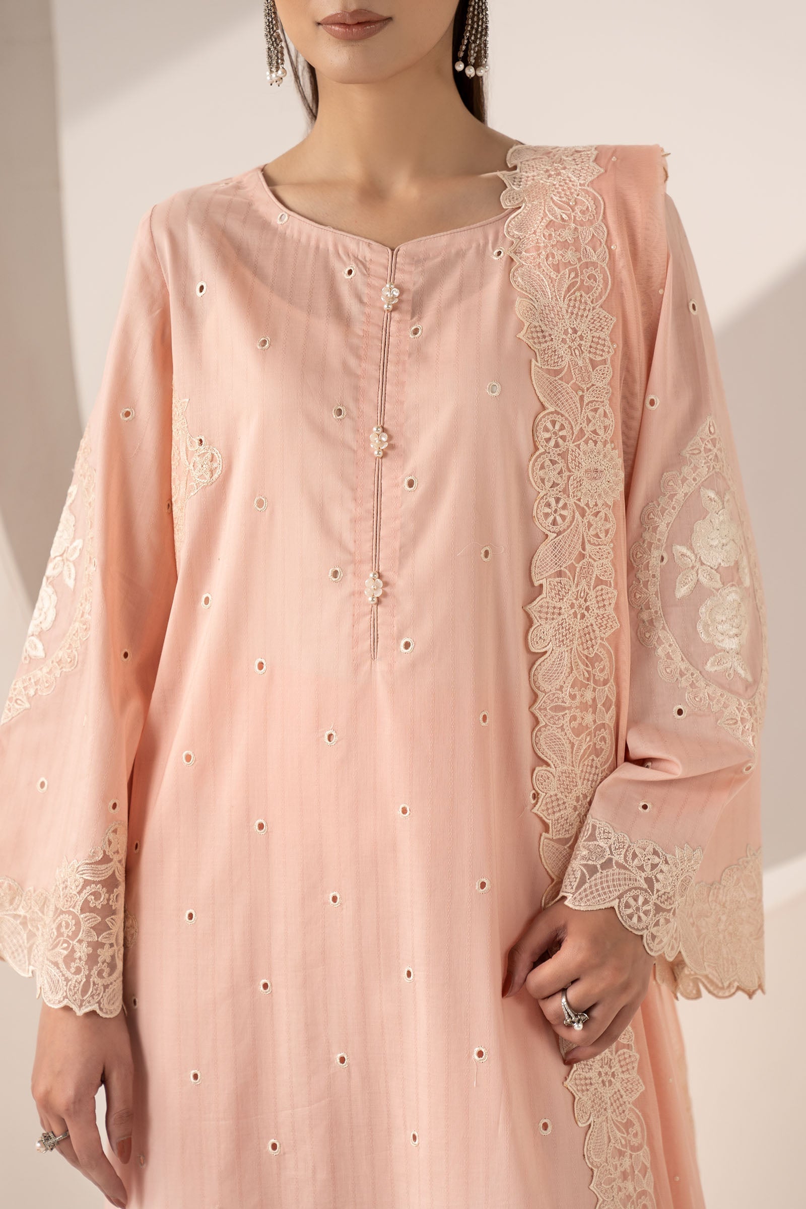 Maria B | Eid Collection 26 | 3 Piece Embroidered Dobby Lawn Suit