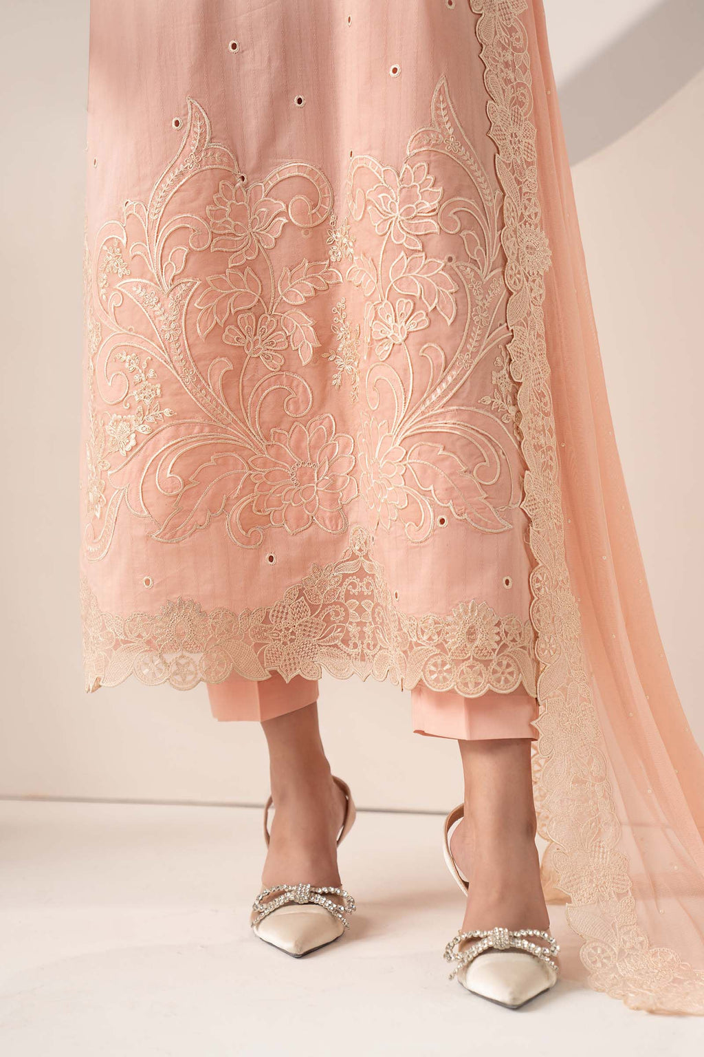 Maria B | Eid Collection 26 | 3 Piece Embroidered Dobby Lawn Suit