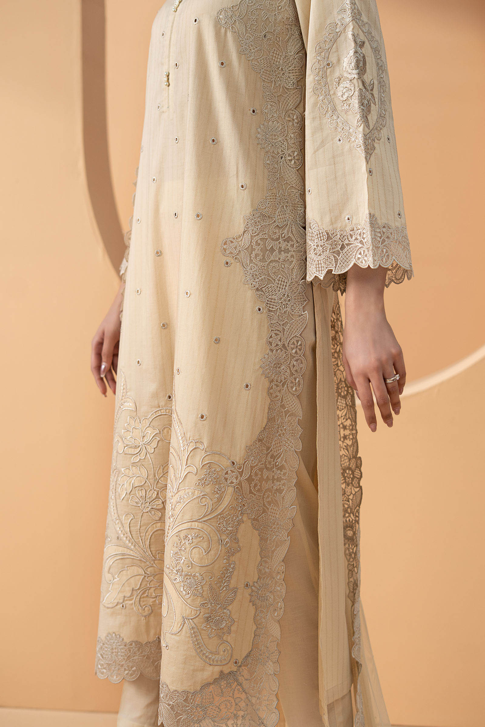Maria B | Eid Collection 26 | 3 Piece Embroidered Dobby Lawn Suit