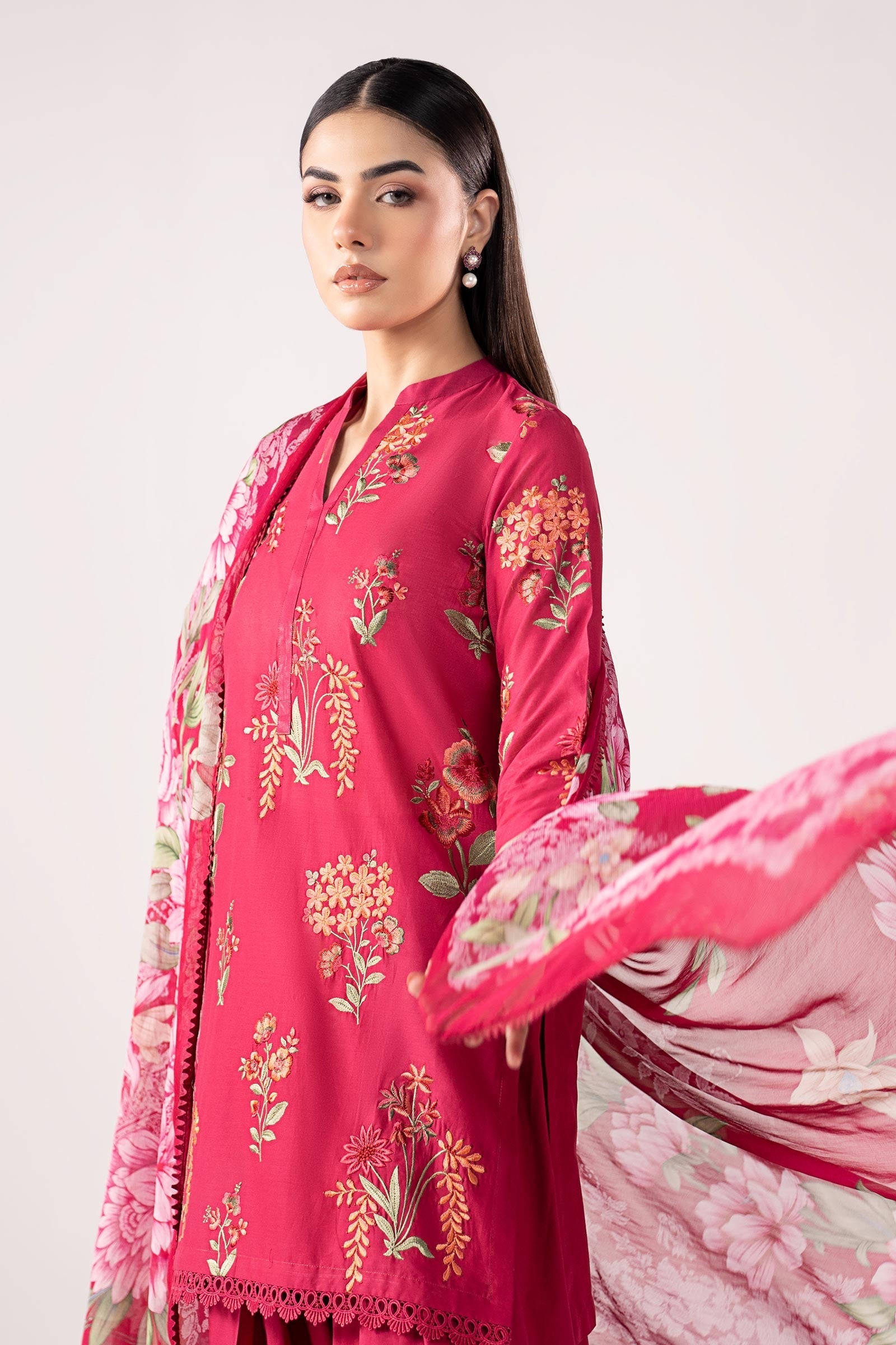 Maria B | Eid Collection 26 | 3 Piece Embroidered Lawn Suit