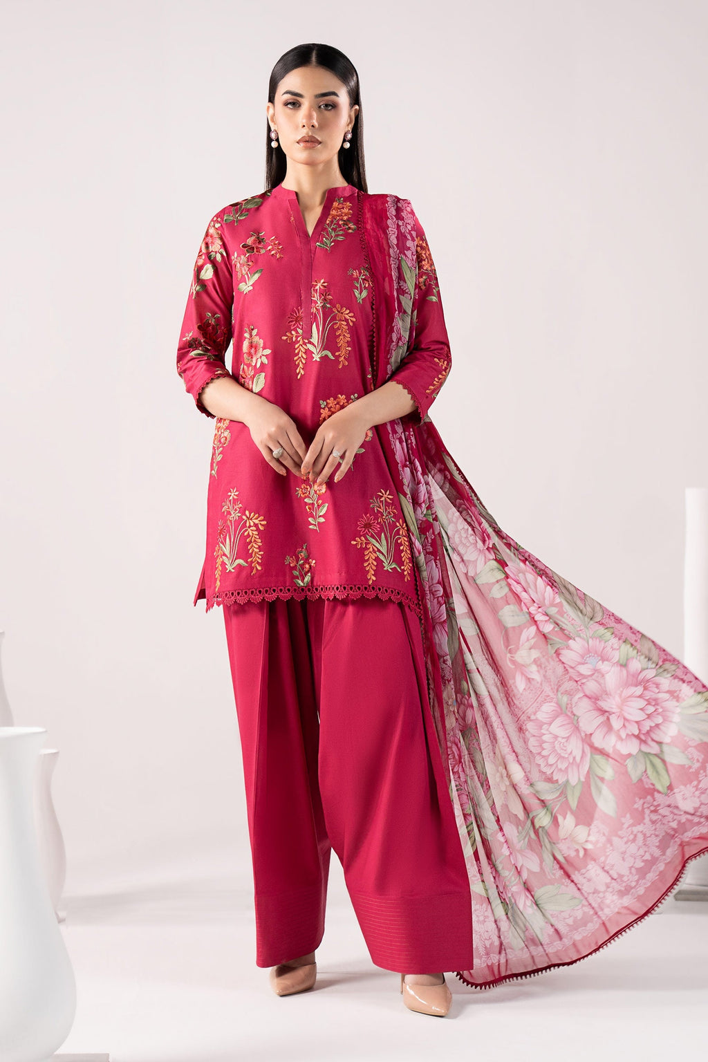 Maria B | Eid Collection 26 | 3 Piece Embroidered Lawn Suit