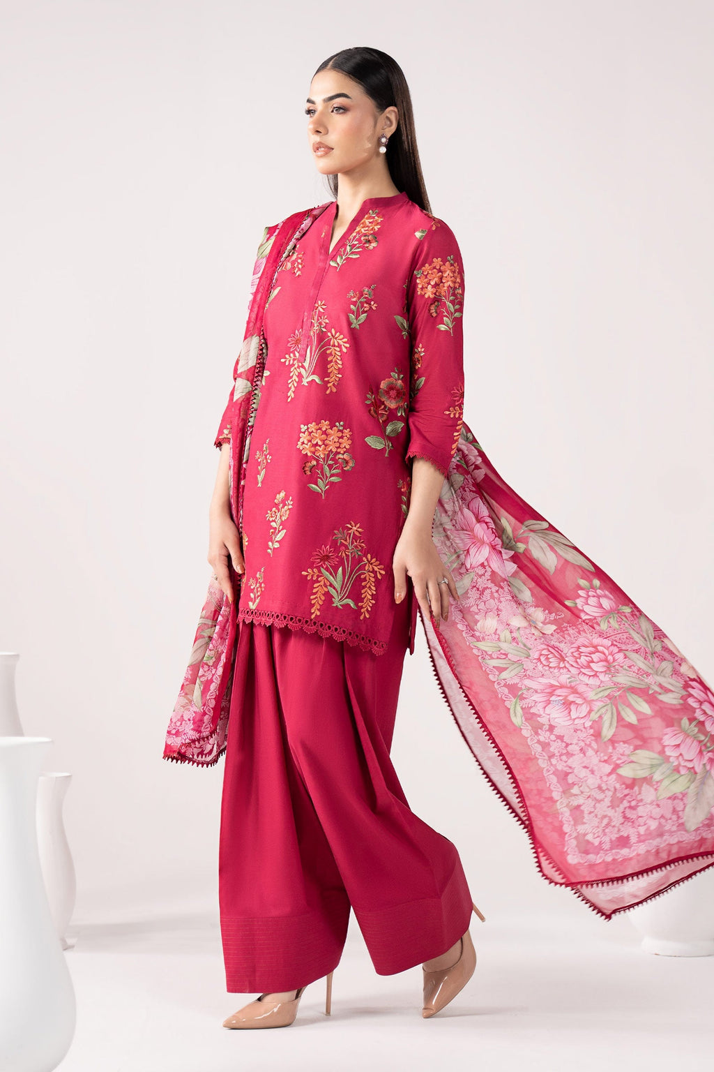 Maria B | Eid Collection 26 | 3 Piece Embroidered Lawn Suit
