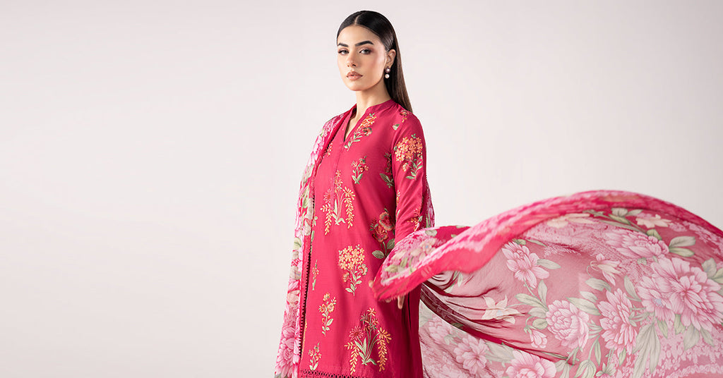 Maria B | Eid Collection 26 | 3 Piece Embroidered Lawn Suit